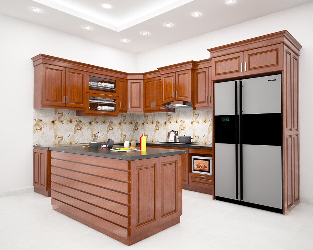 Tủ bếp gỗ 15