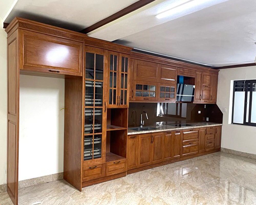 Tủ bếp gỗ 2