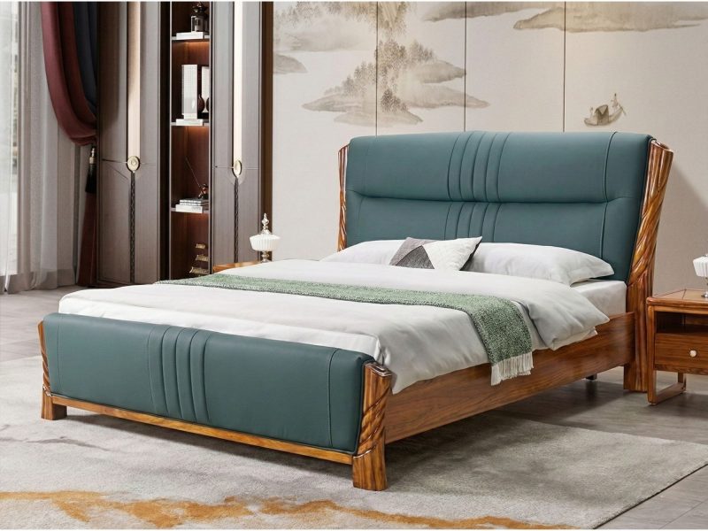 Giường Ngủ Gỗ Mun GI9023-18