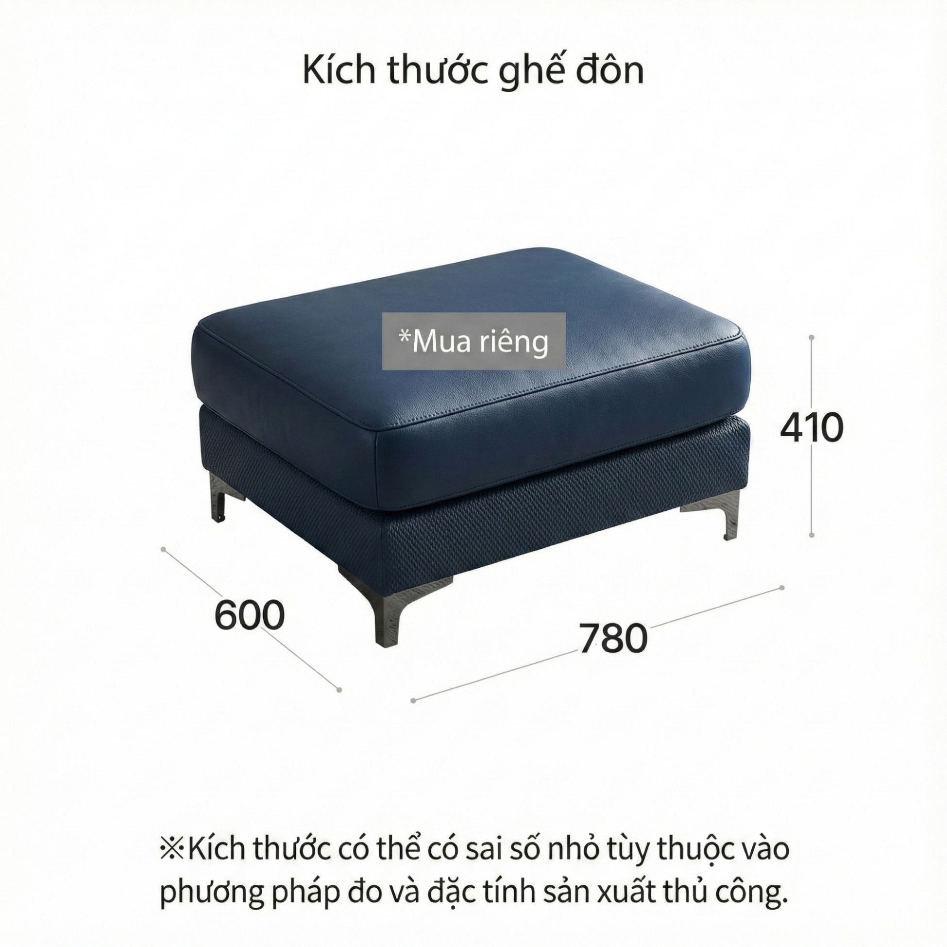 sofa AERIE sofa da hiện đại và êm ái