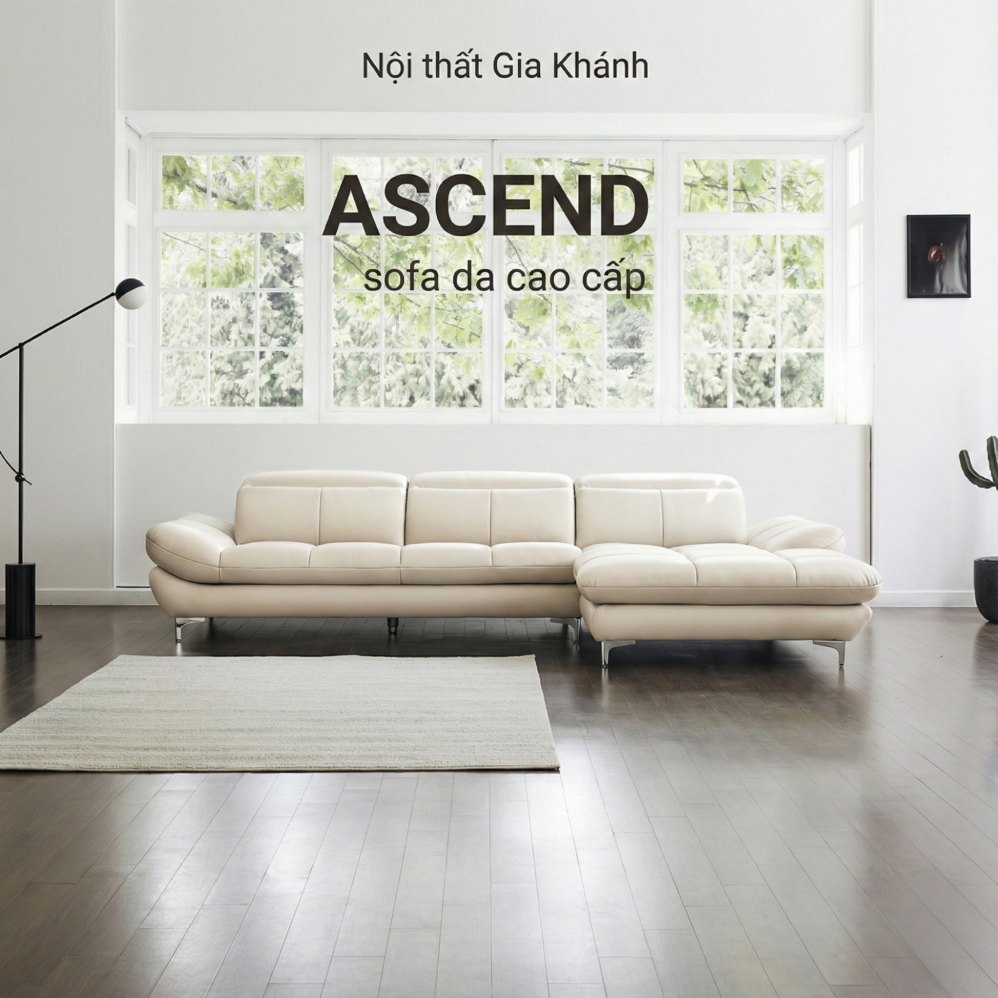 Sofa ASCEND - Sofa Băng Hiện Đại Cho Chủ Nhà Trẻ Trung
