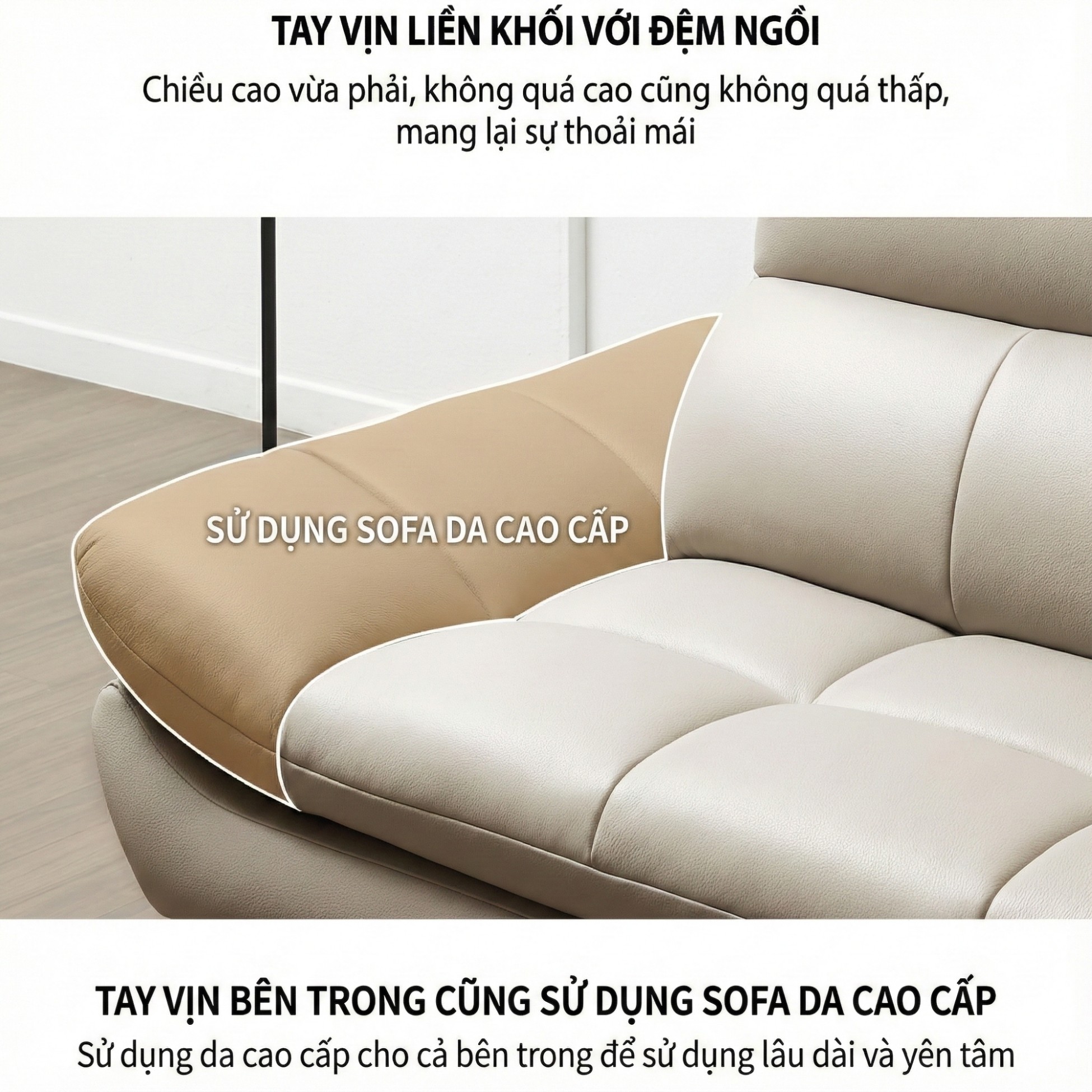 Sofa ASCEND - Sofa Băng Hiện Đại Cho Chủ Nhà Trẻ Trung