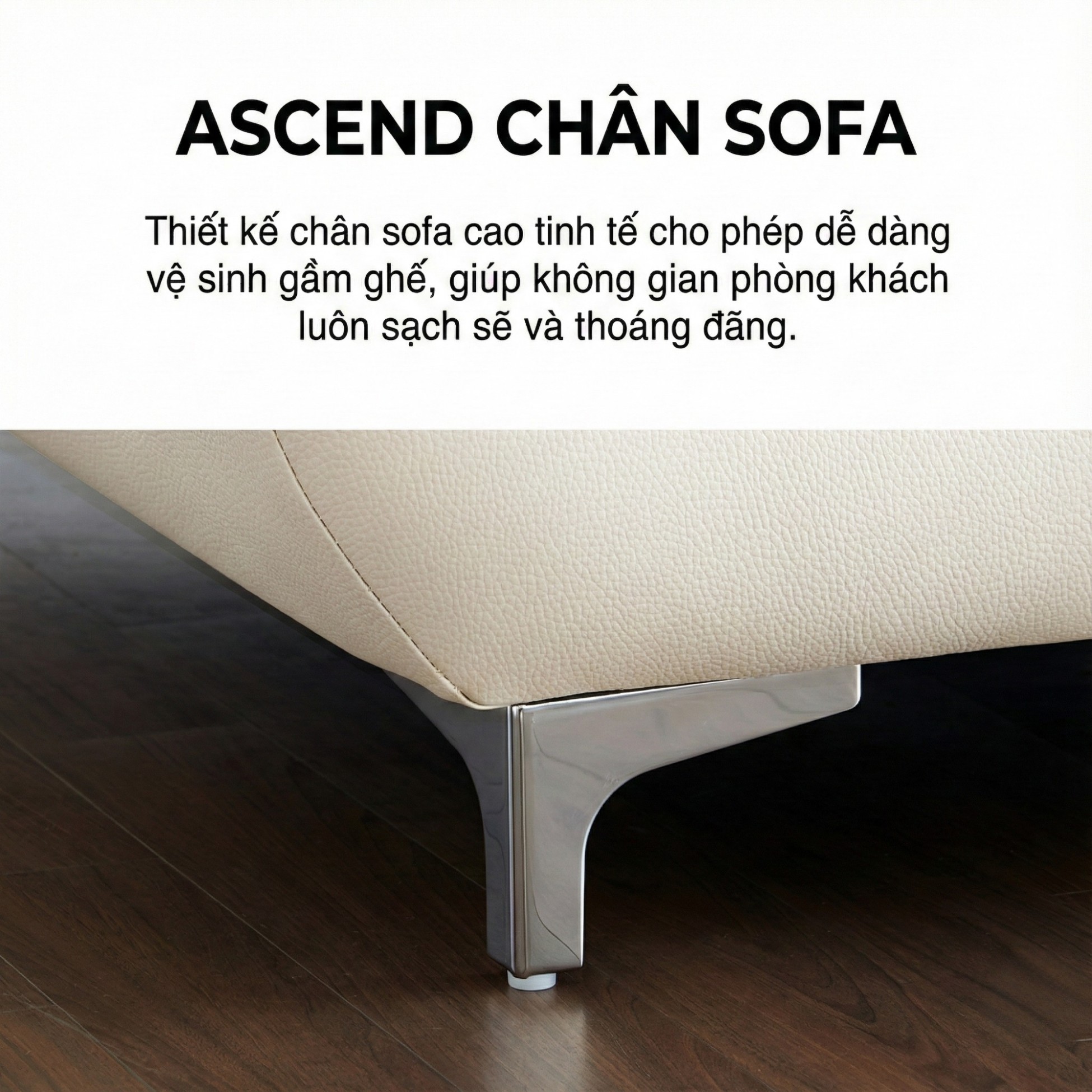 Sofa ASCEND - Sofa Băng Hiện Đại Cho Chủ Nhà Trẻ Trung