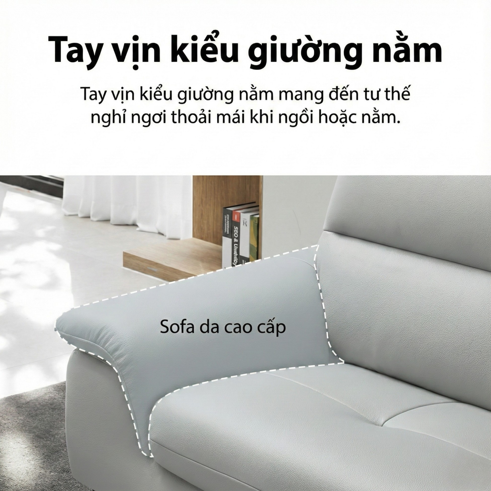Sofa CALMHAVEN - Sofa Băng Hiện Đại Tôi Giản Cho Phòng Khách Gia Đình 