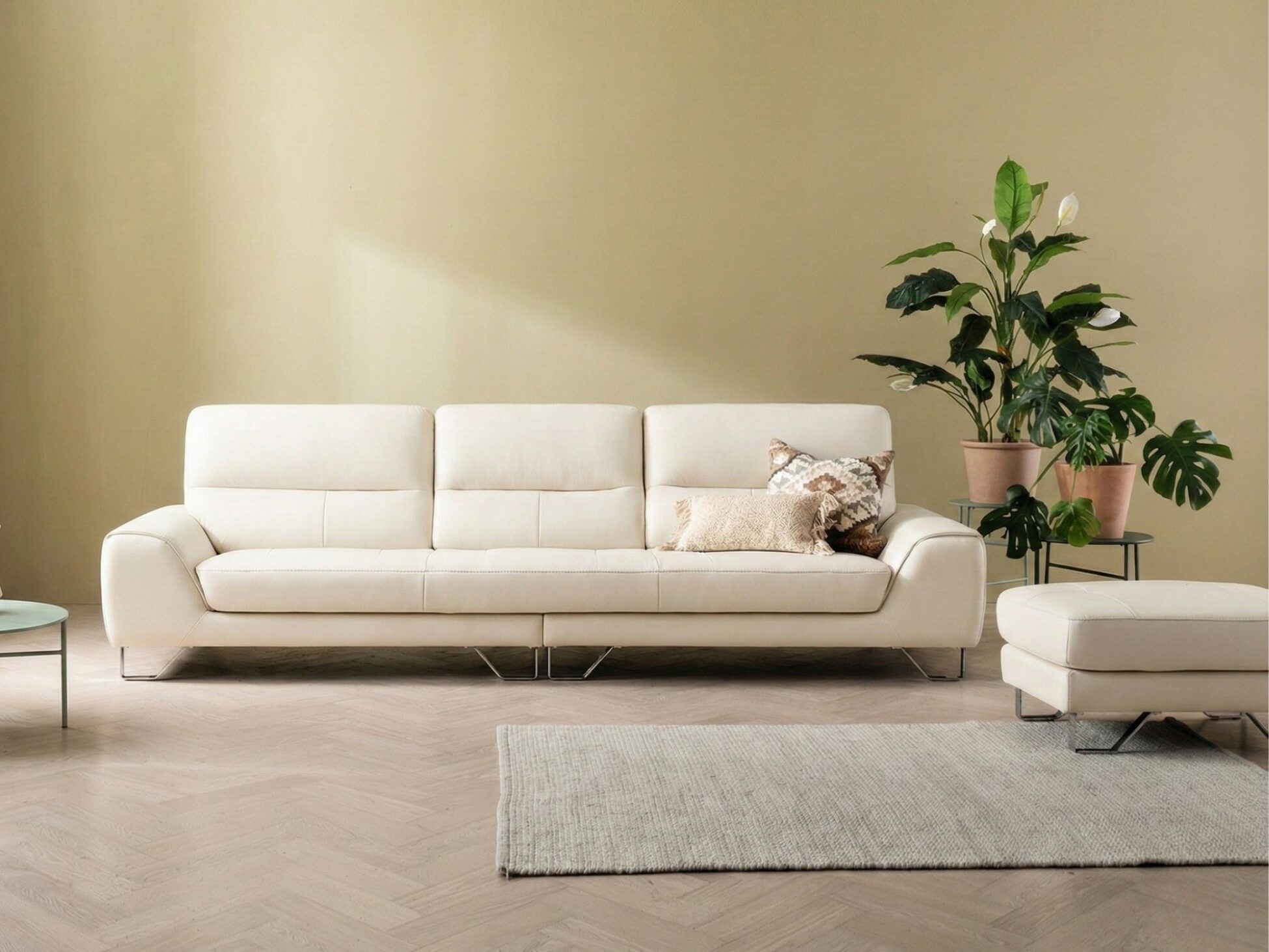 Sofa CLASSICUS - Sofa Hiện Đại Bọc Da Êm Ái Cho Gia Đình