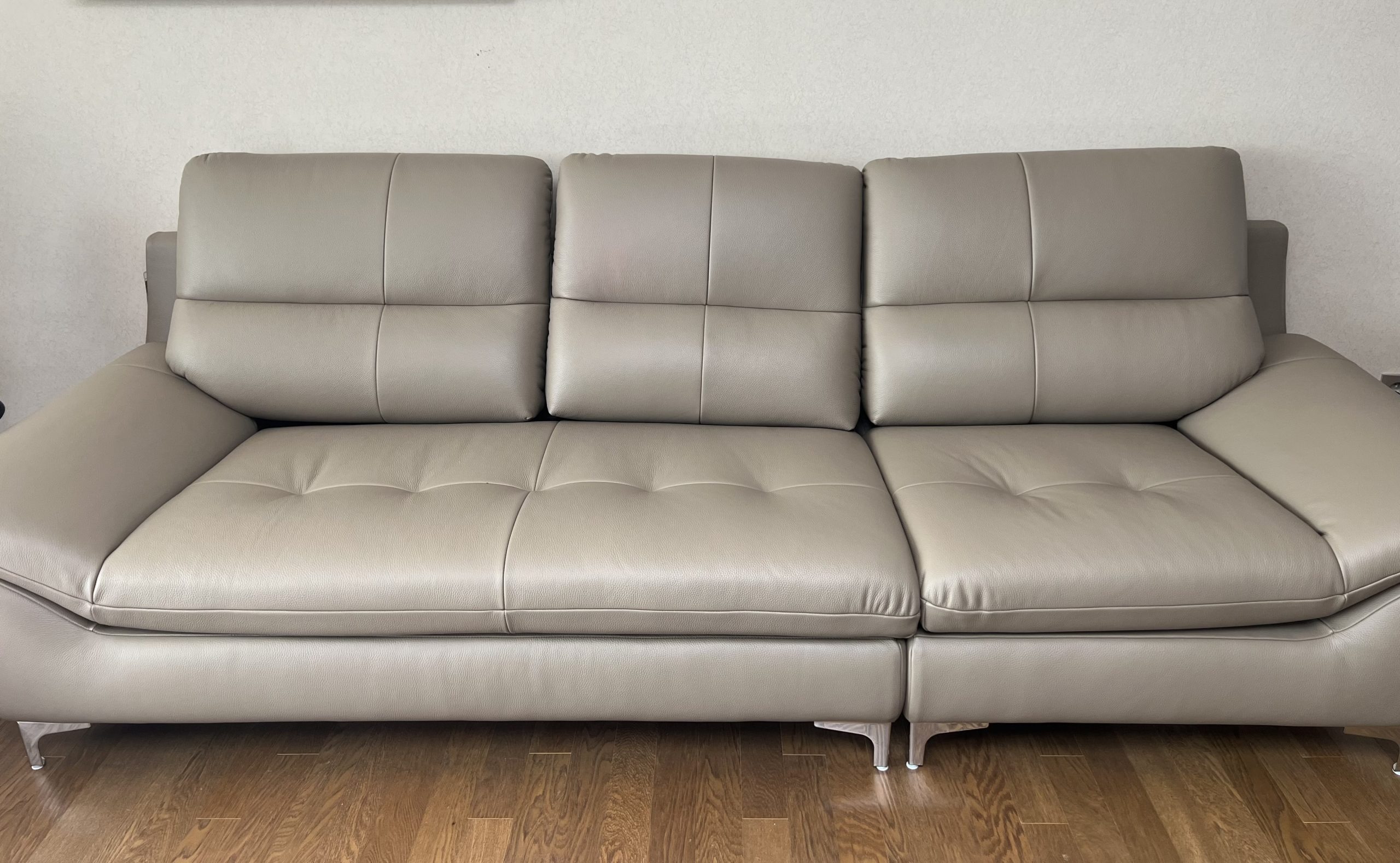 Sofa COASTAL - Sofa Da Hiện Đại Tinh Tế Cho Phòng Khách Trẻ Trung