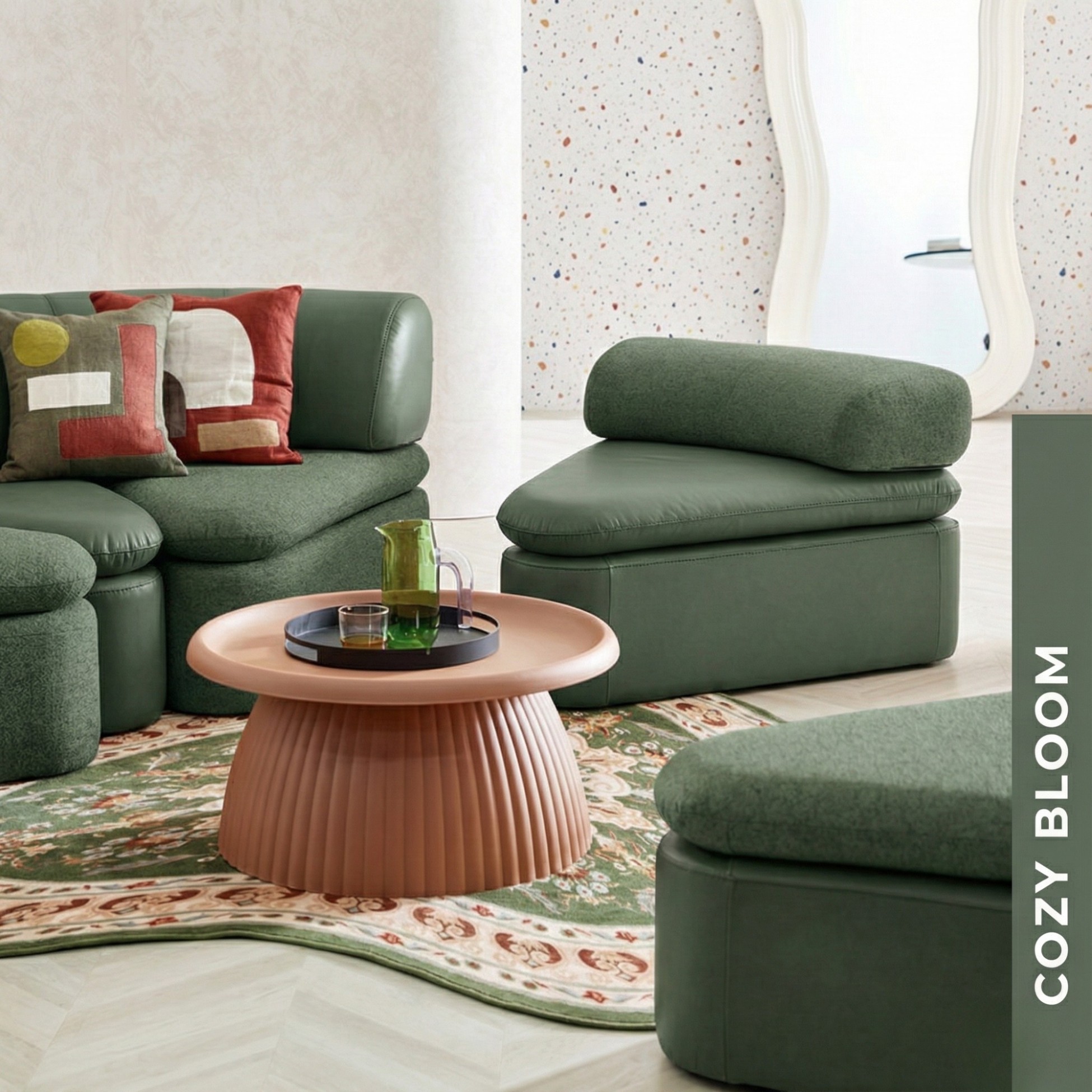 Sofa COZY BLOOM – Sofa Module Tròn Thiết Kế Độc Đáo