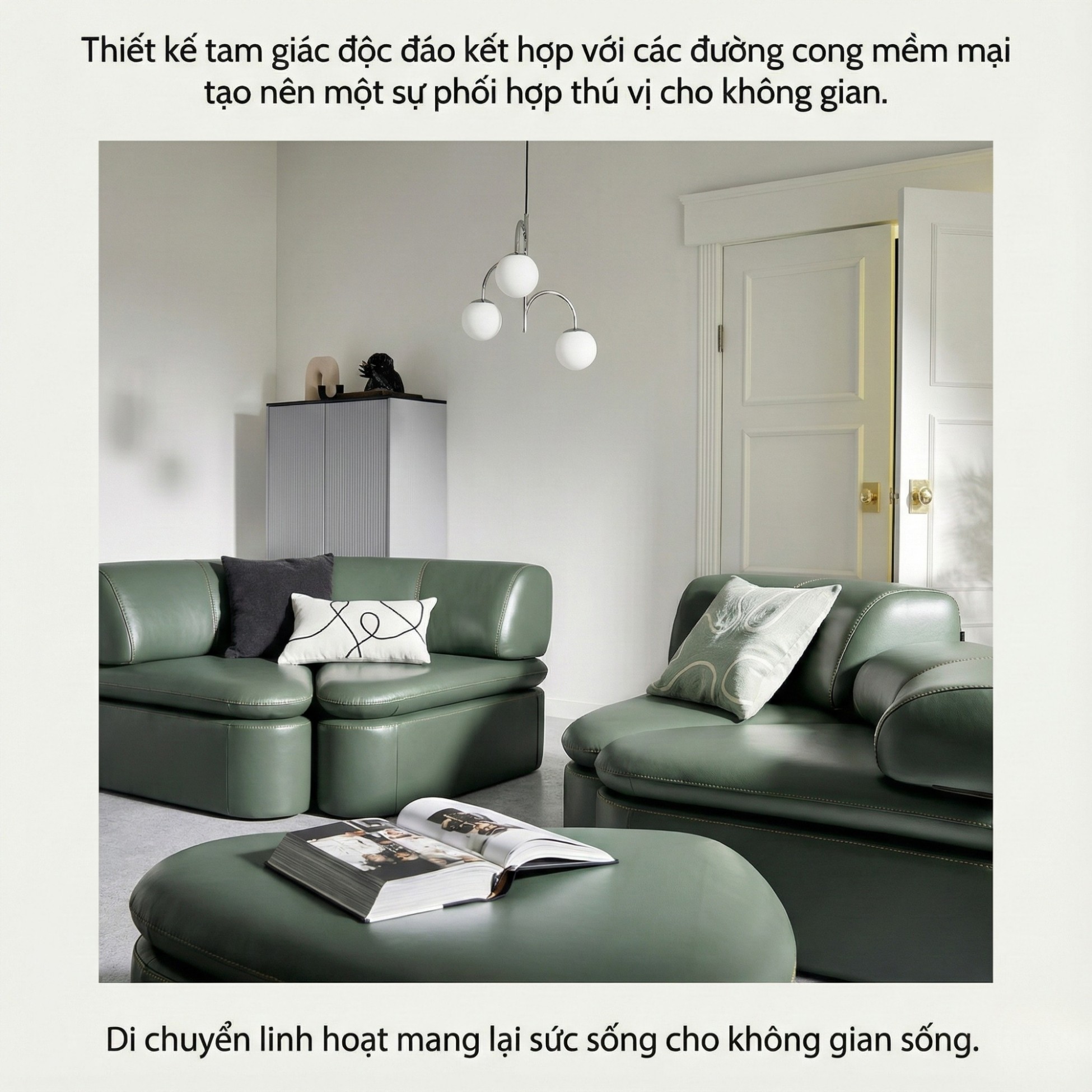 Sofa COZY BLOOM – Sofa Module Tròn Thiết Kế Độc Đáo