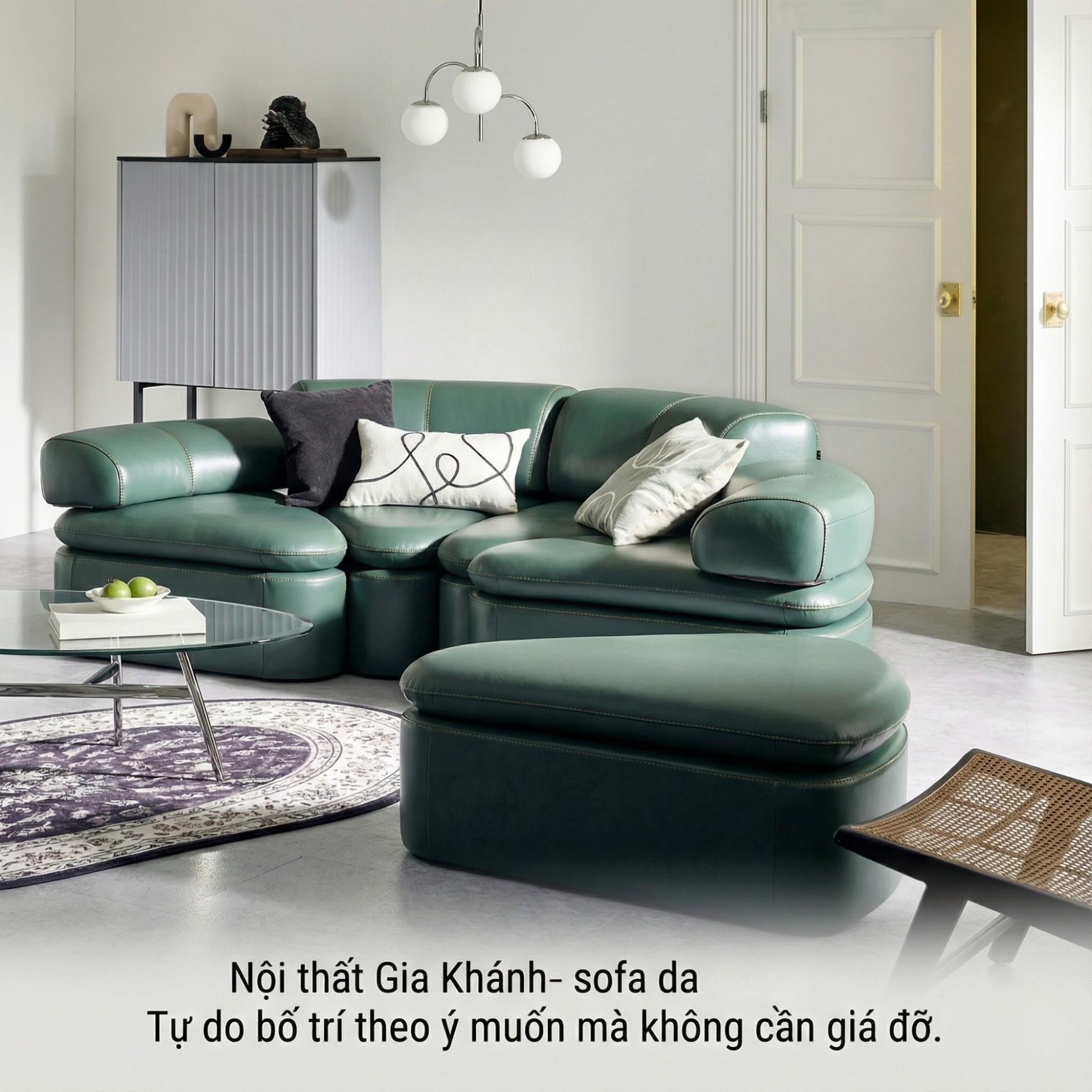 Sofa COZY BLOOM – Sofa Module Tròn Thiết Kế Độc Đáo