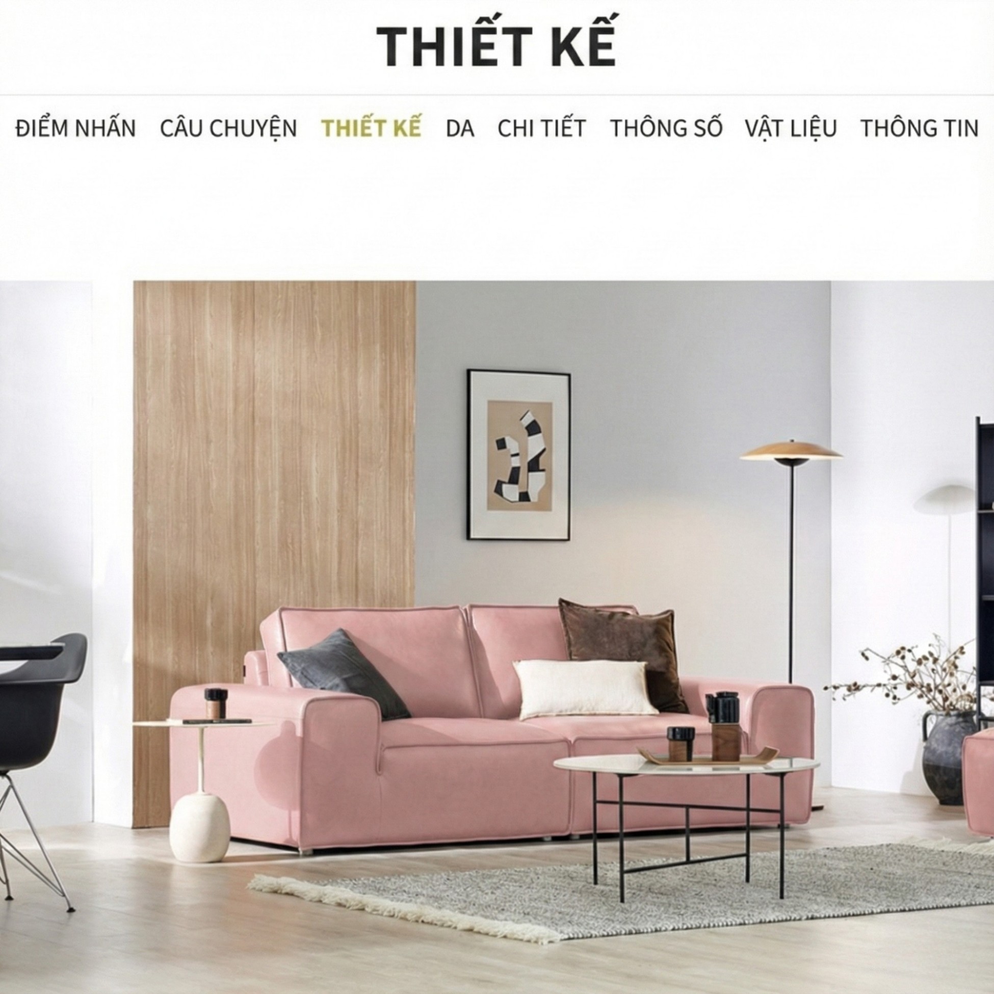 Sofa COZYLOAF – Sofa Da Dáng Băng Hiện Đại Êm Ái Thiết Kế Tối Giản