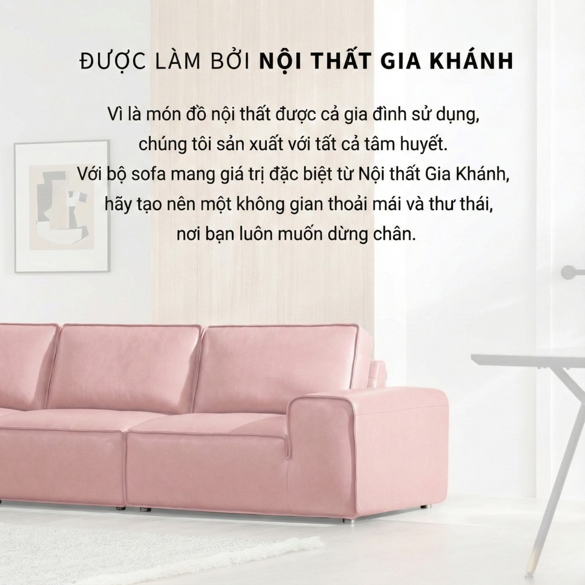 Sofa COZYLOAF – Sofa Da Dáng Băng Hiện Đại Êm Ái Thiết Kế Tối Giản