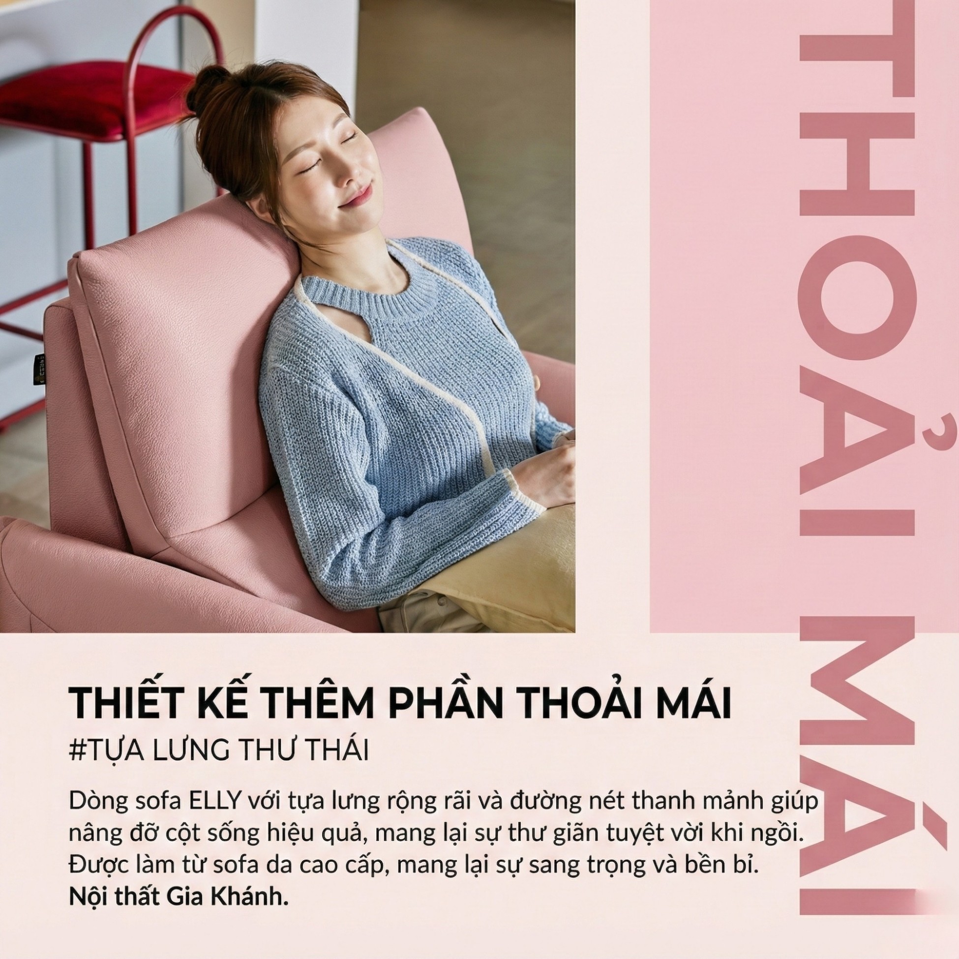 sofa elly sofa da dáng đơn hiện đại