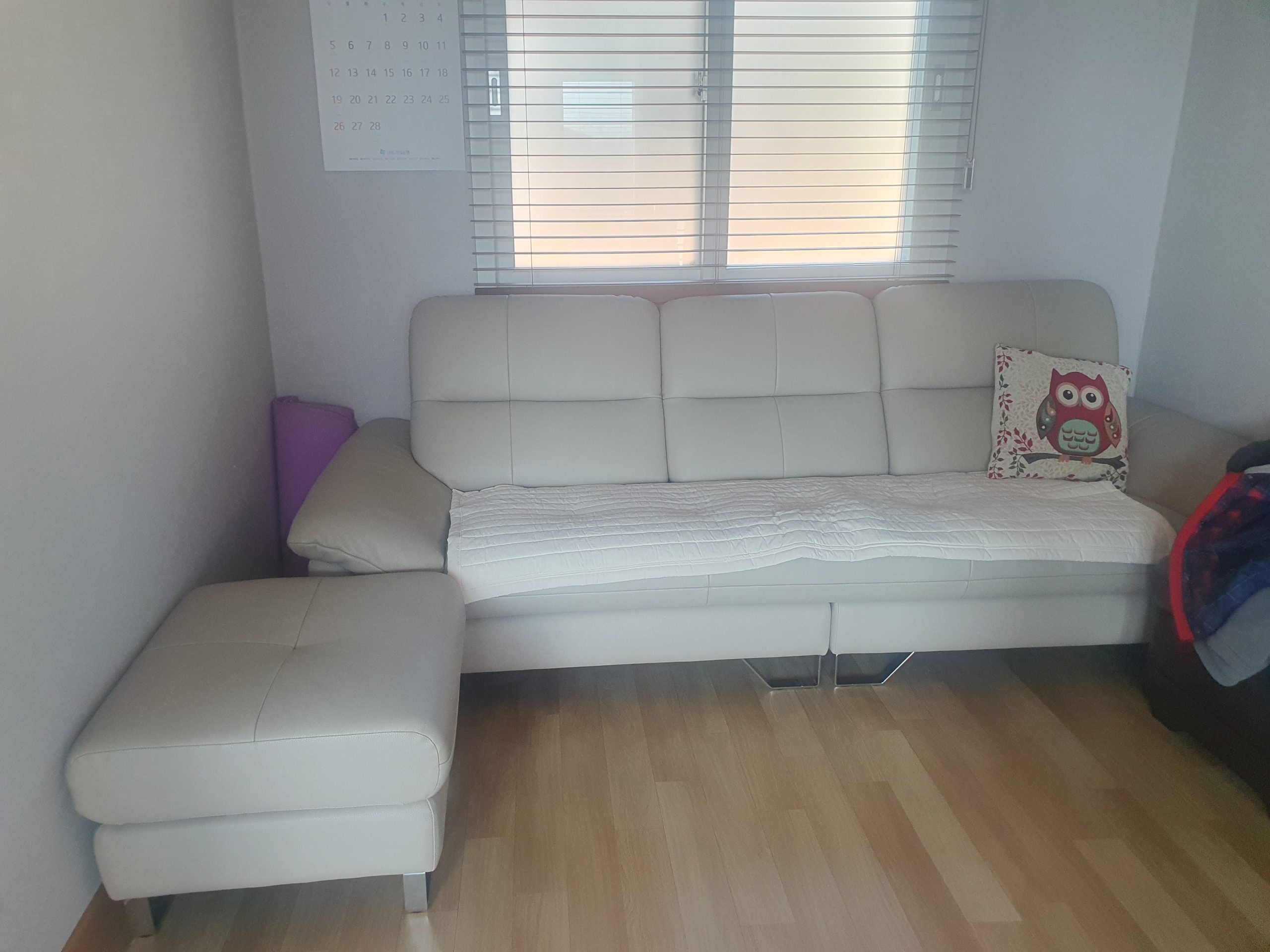 Sofa EMBRACE - Sofa Da Cao Cấp Tựa Lưng Chia Đôi Êm Ái 