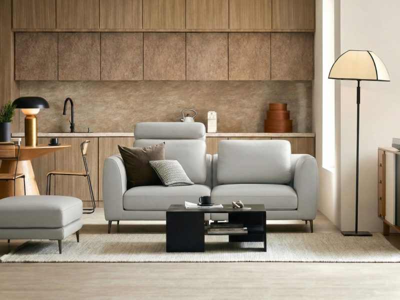 Sofa FIRSTLIGHT - Sofa Băng Bọc Da Cao Cấp Dạng Mô-đun Tùy Chỉnh