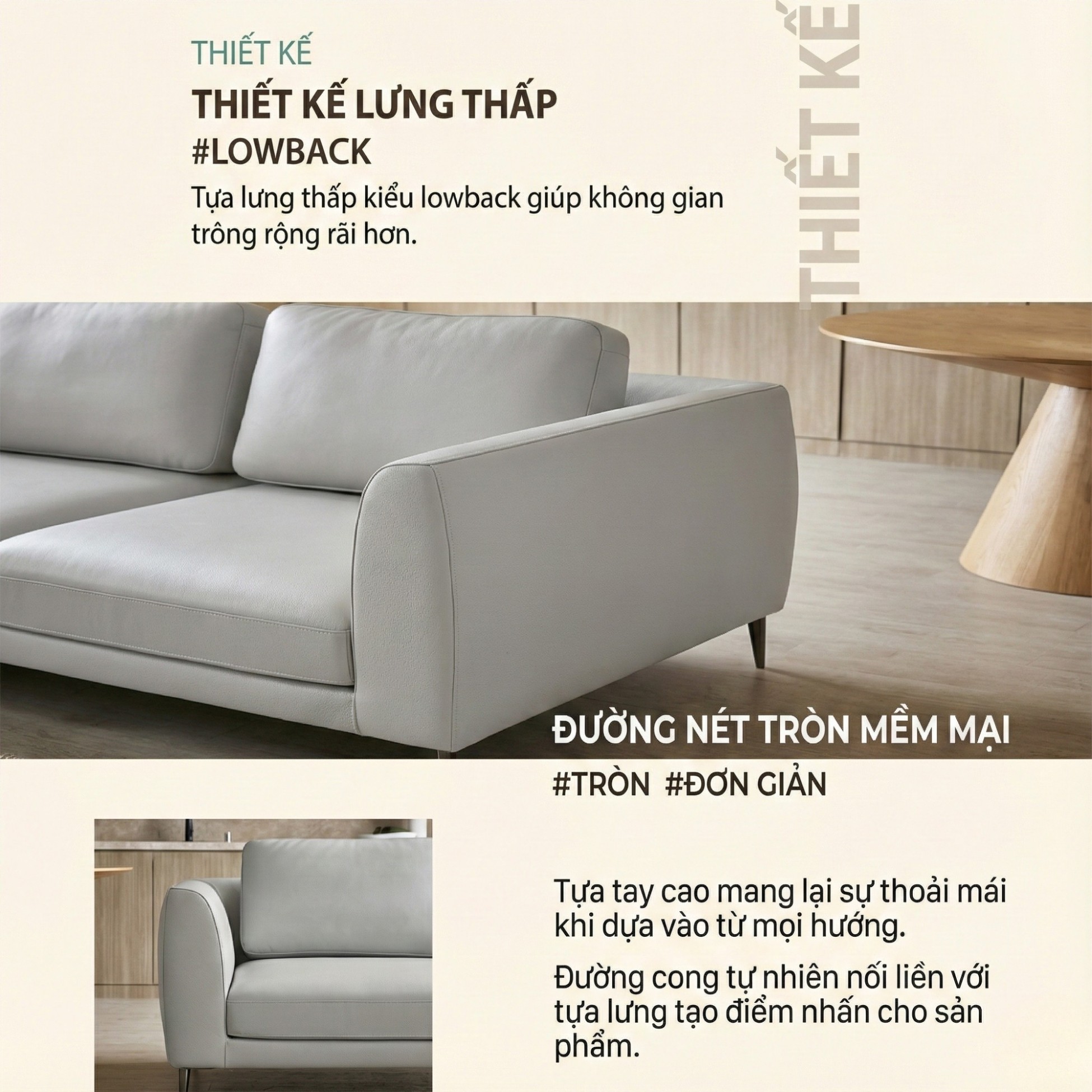 Sofa FIRSTLIGHT - Sofa Băng Bọc Da Cao Cấp Dạng Mô-đun Tùy Chỉnh