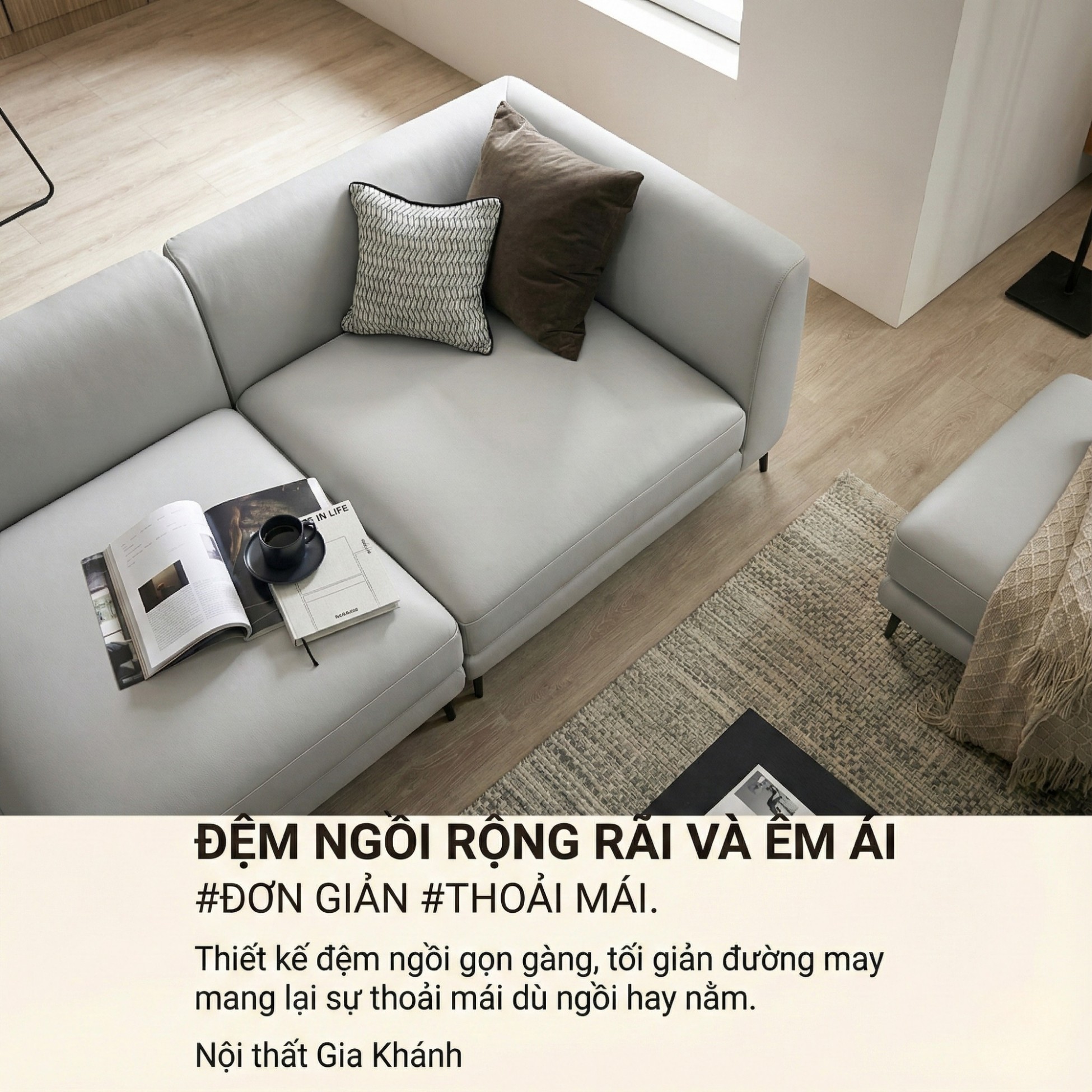 Sofa FIRSTLIGHT - Sofa Băng Bọc Da Cao Cấp Dạng Mô-đun Tùy Chỉnh