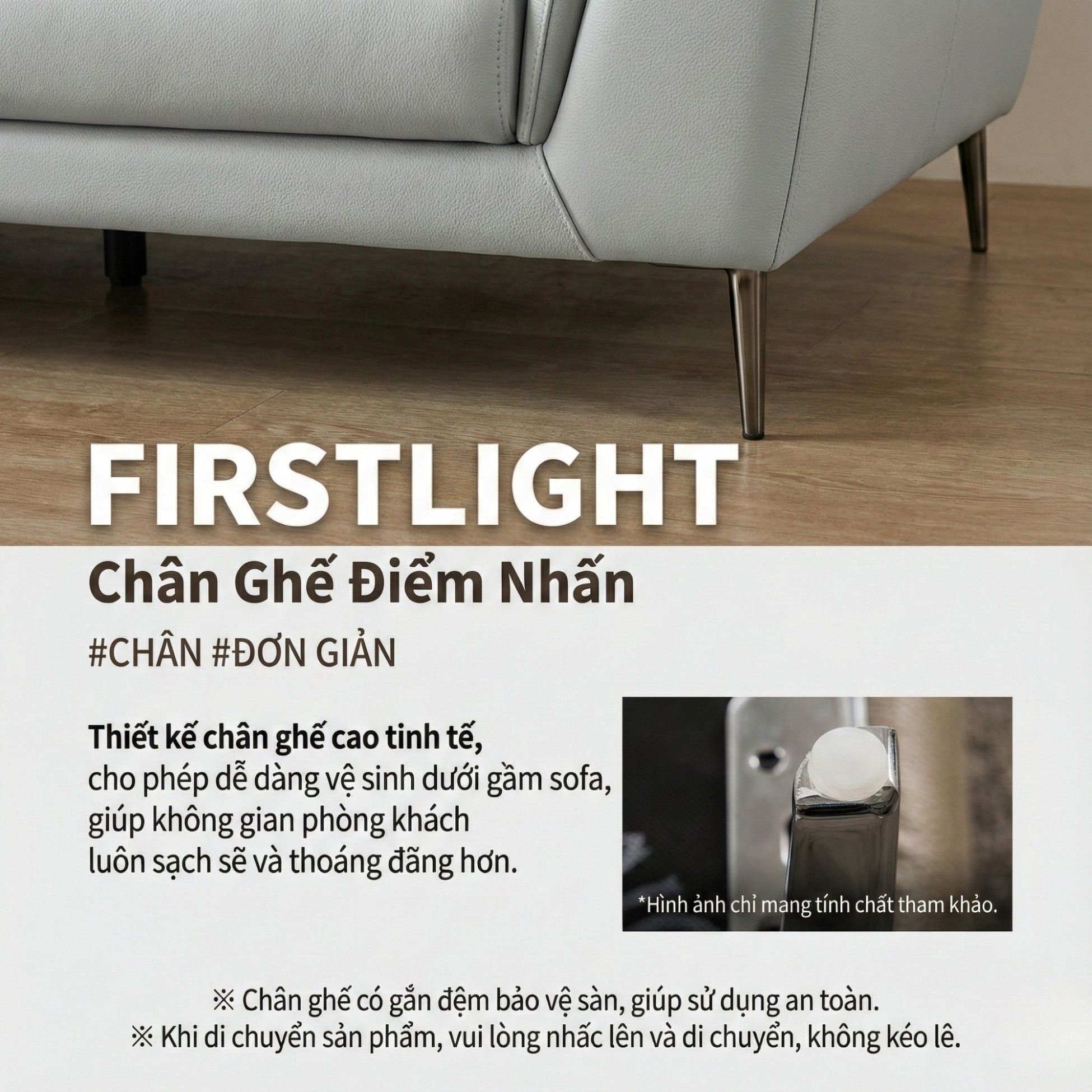 Sofa FIRSTLIGHT - Sofa Băng Bọc Da Cao Cấp Dạng Mô-đun Tùy Chỉnh