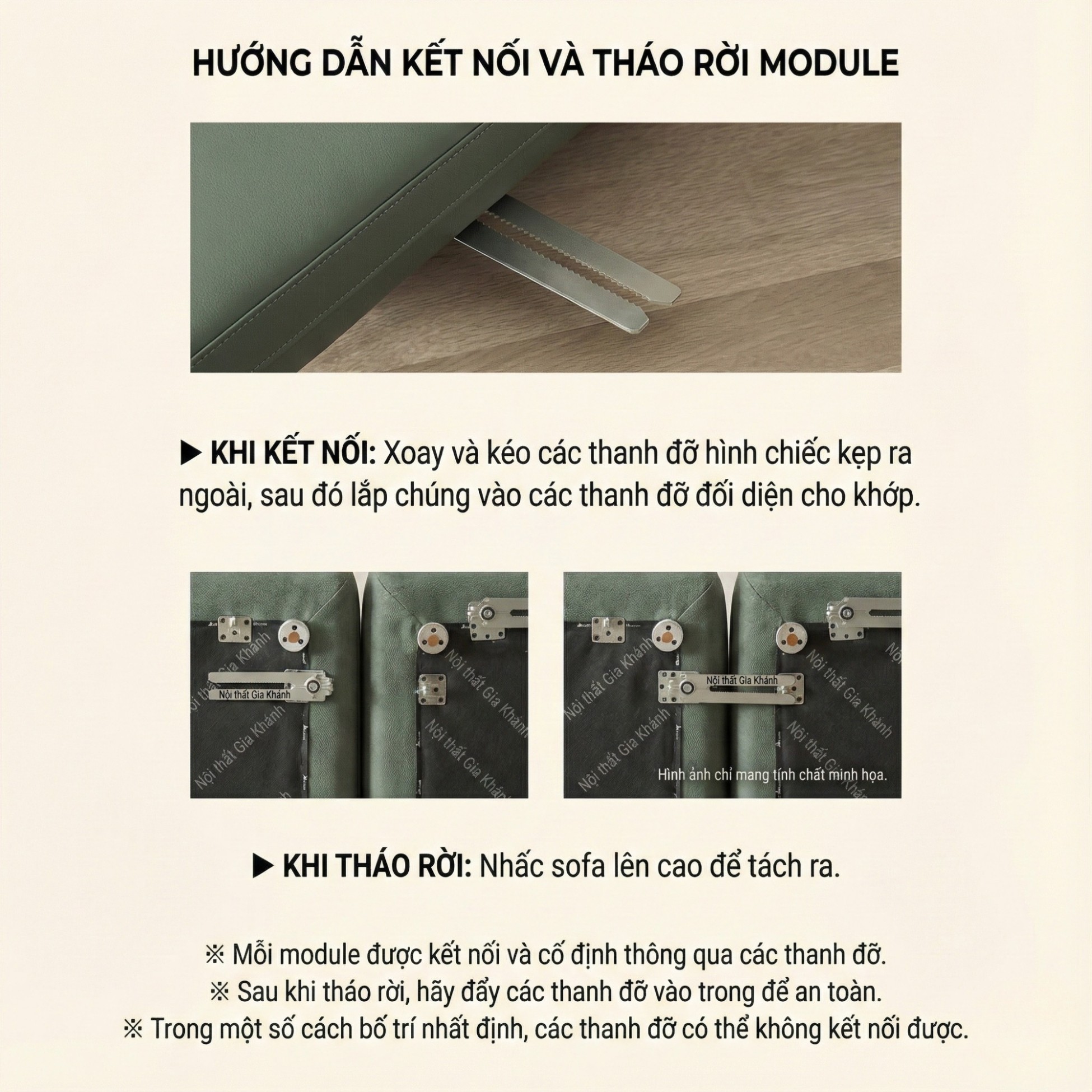 Sofa GENESIS – Sofa Da Cao Cấp Module Hiện Đại Tối Giản