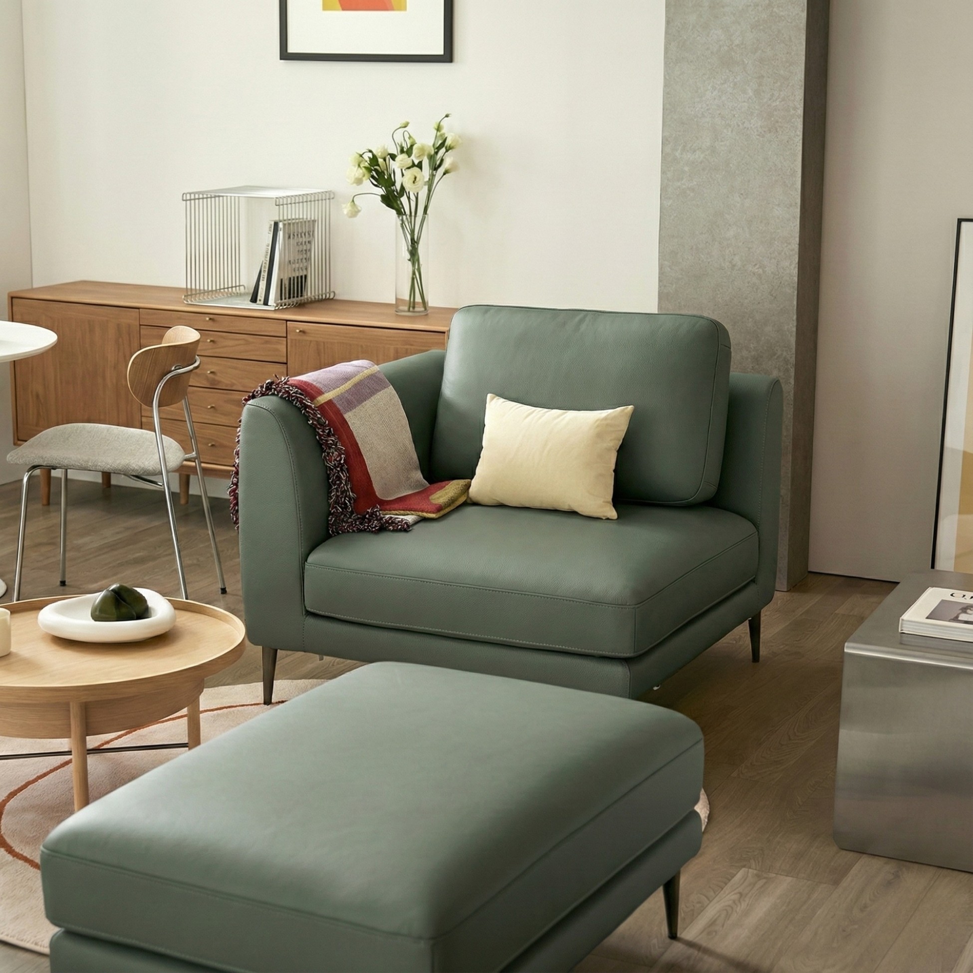 Sofa GENESIS – Sofa Da Cao Cấp Module Hiện Đại Tối Giản