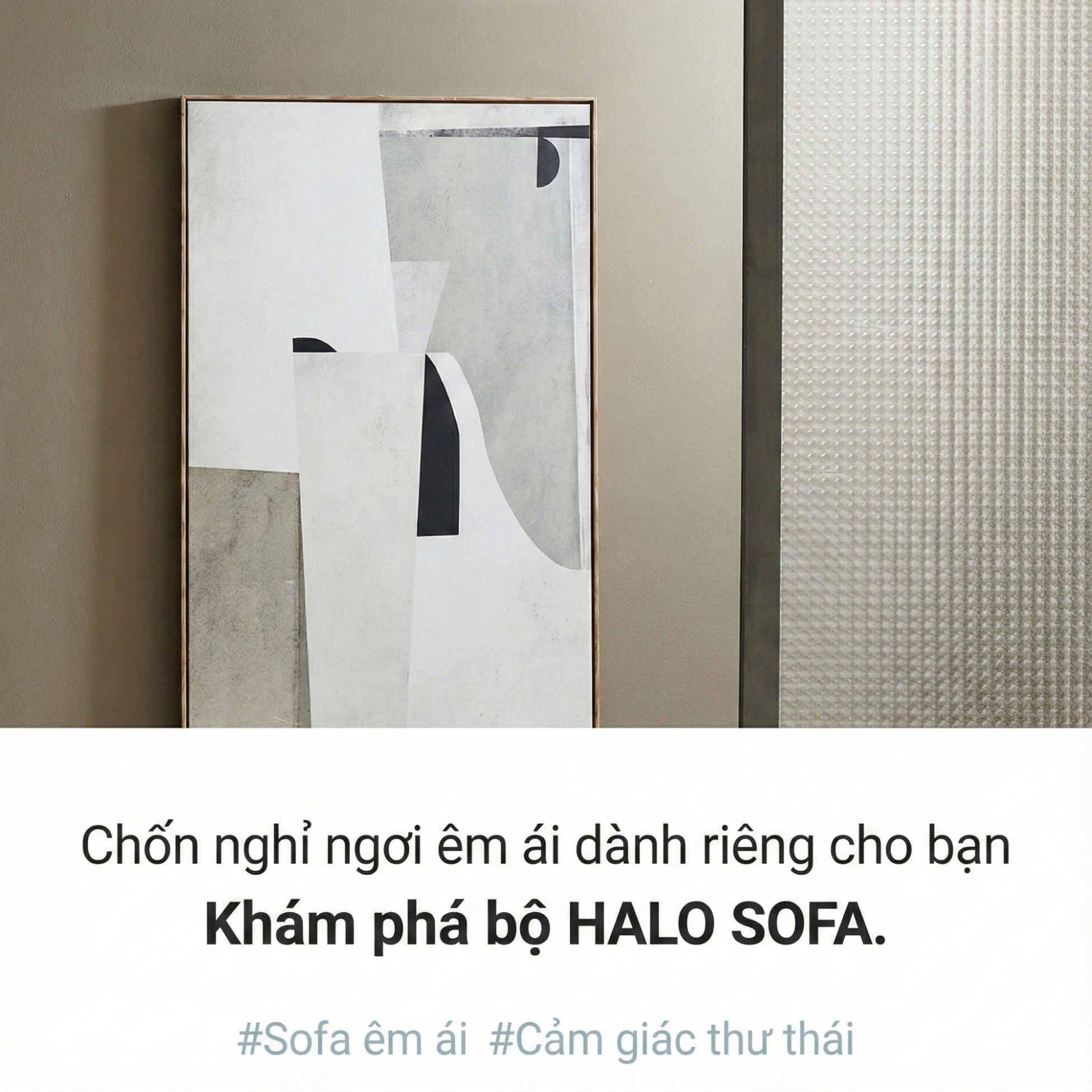 Sofa HALO – Sofa Da Cao Cấp Hiện Đại Êm Ái Cho Phòng Khách 