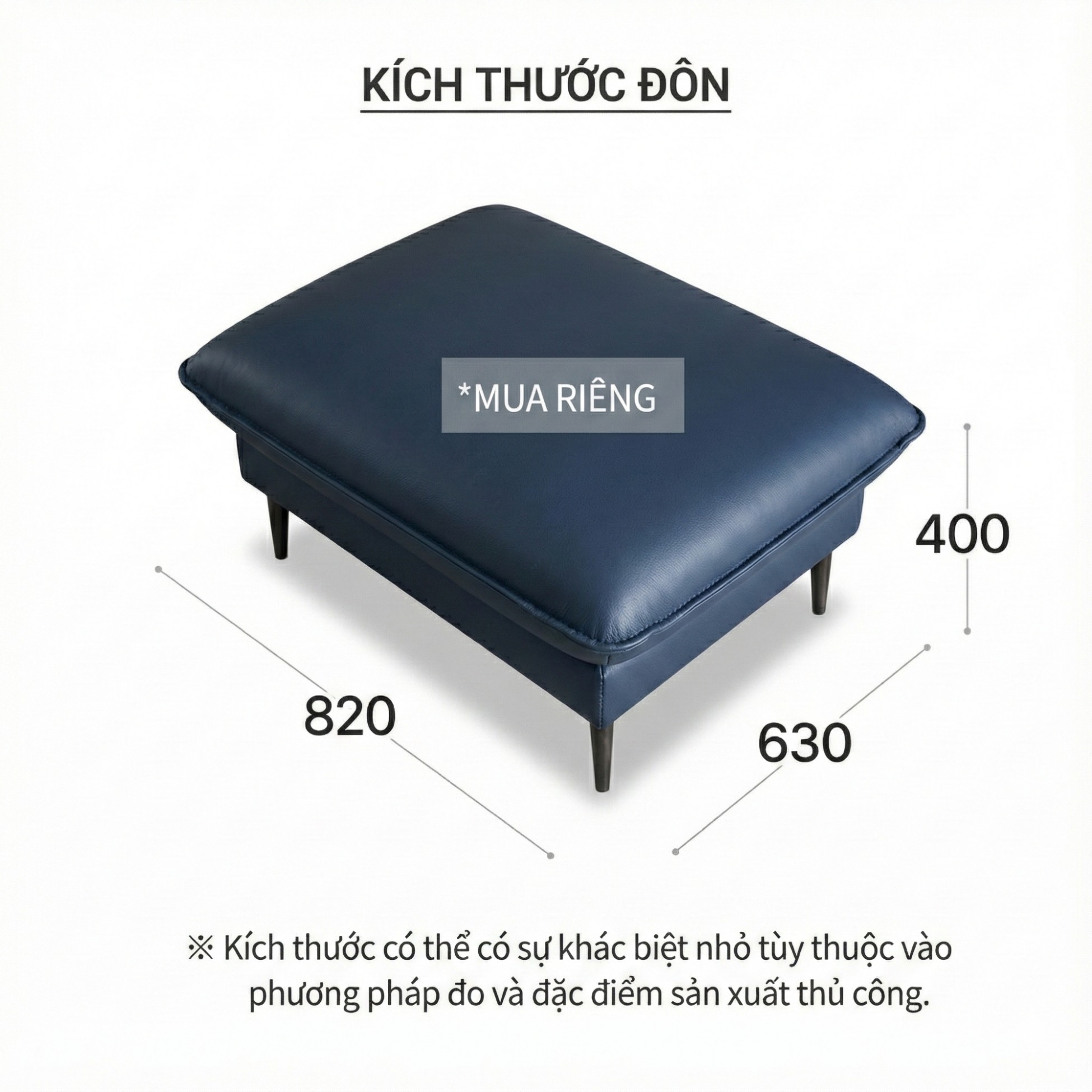Sofa HALO – Sofa Da Cao Cấp Hiện Đại Êm Ái Cho Phòng Khách 