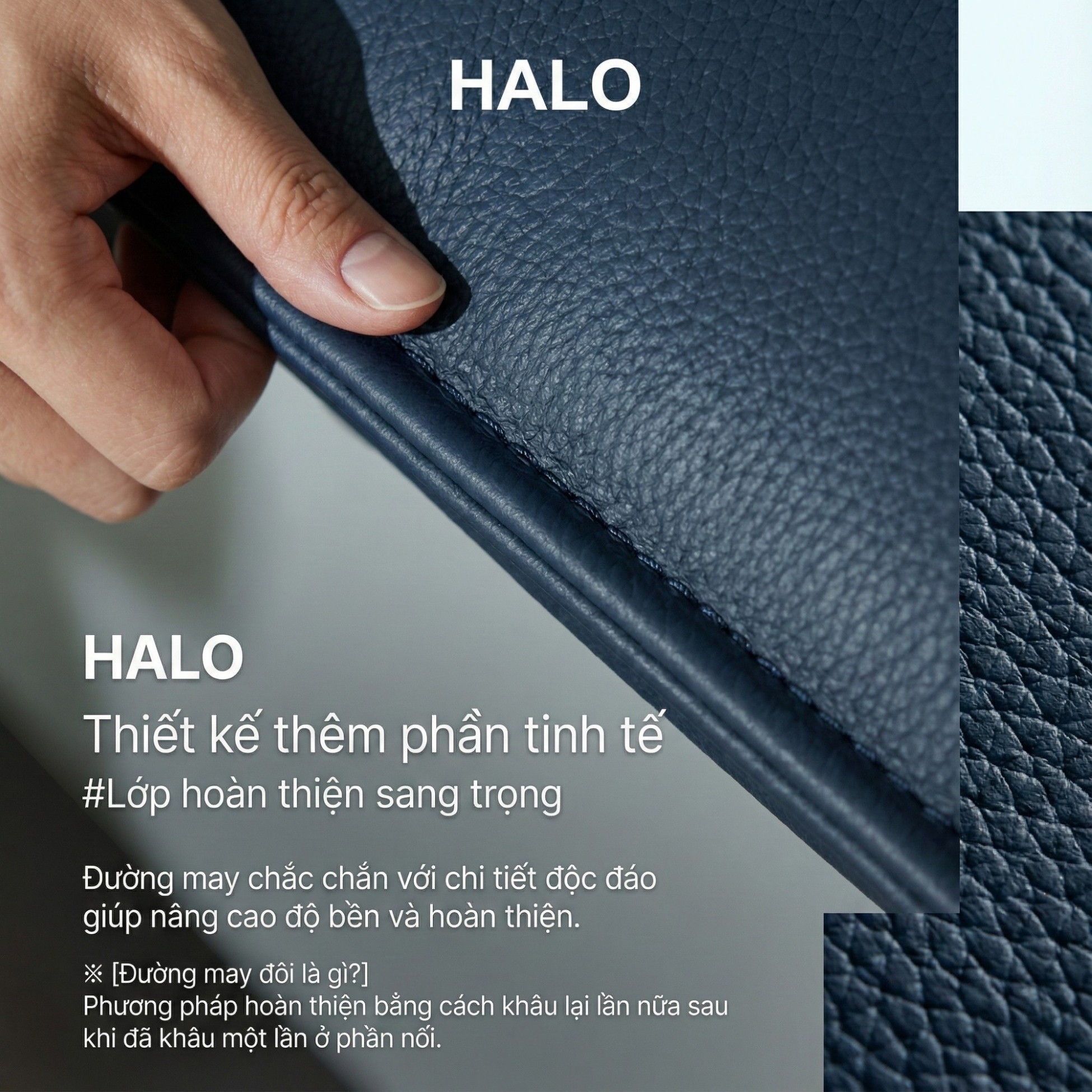 Sofa HALO – Sofa Da Cao Cấp Hiện Đại Êm Ái Cho Phòng Khách 