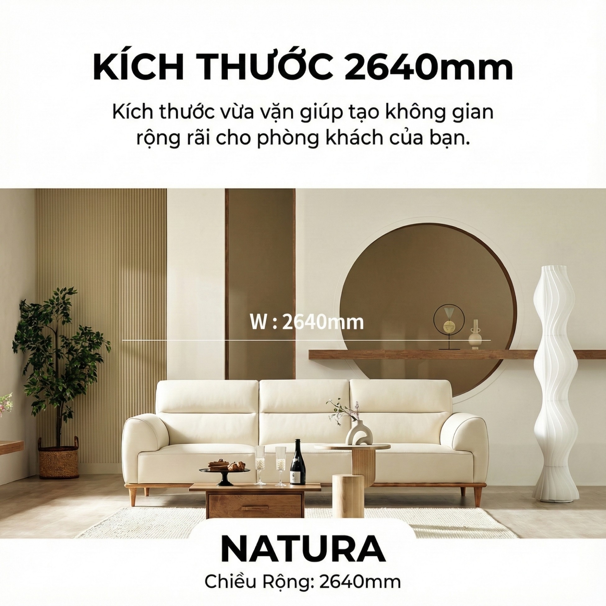 Sofa NATURA – Sofa Gỗ Mộc Mạc Bọc Da Cao Cấp Ấm Áp 