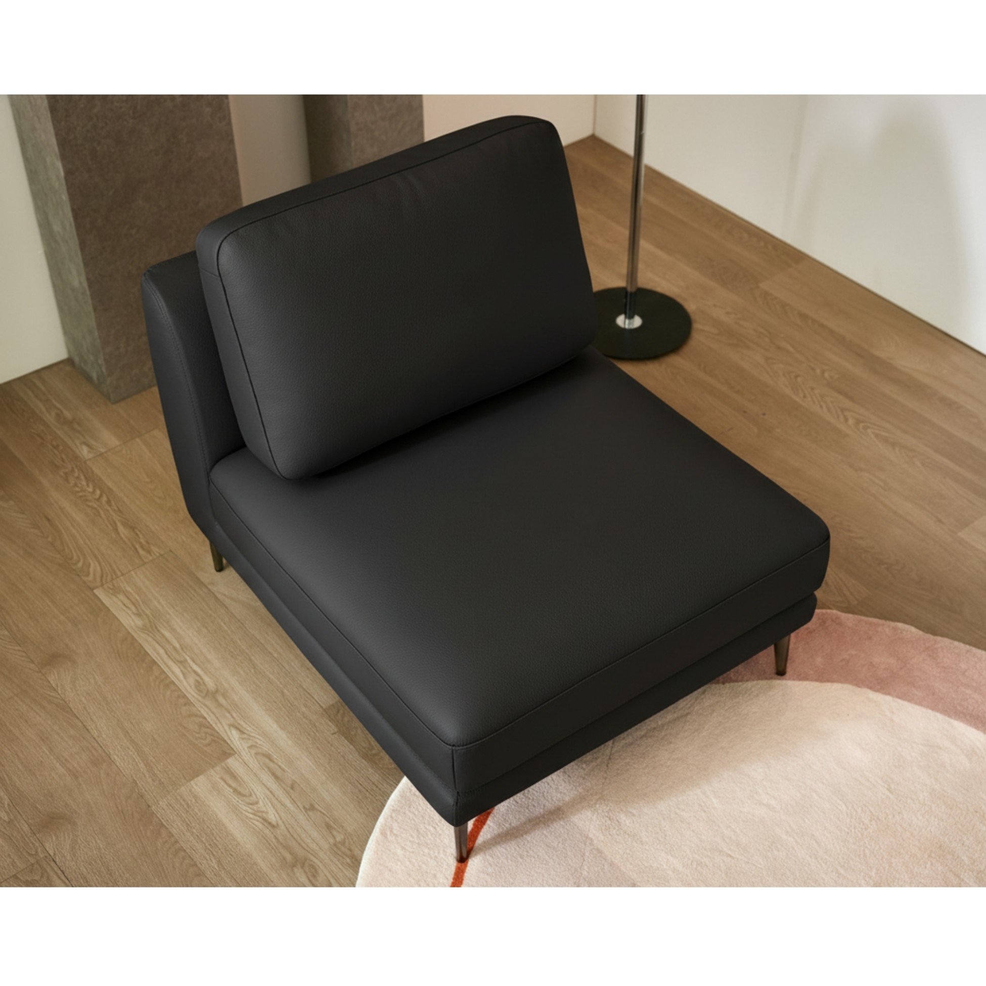 Sofa module custom bọc da tại Xưởng Nội Thất Gia Khánh