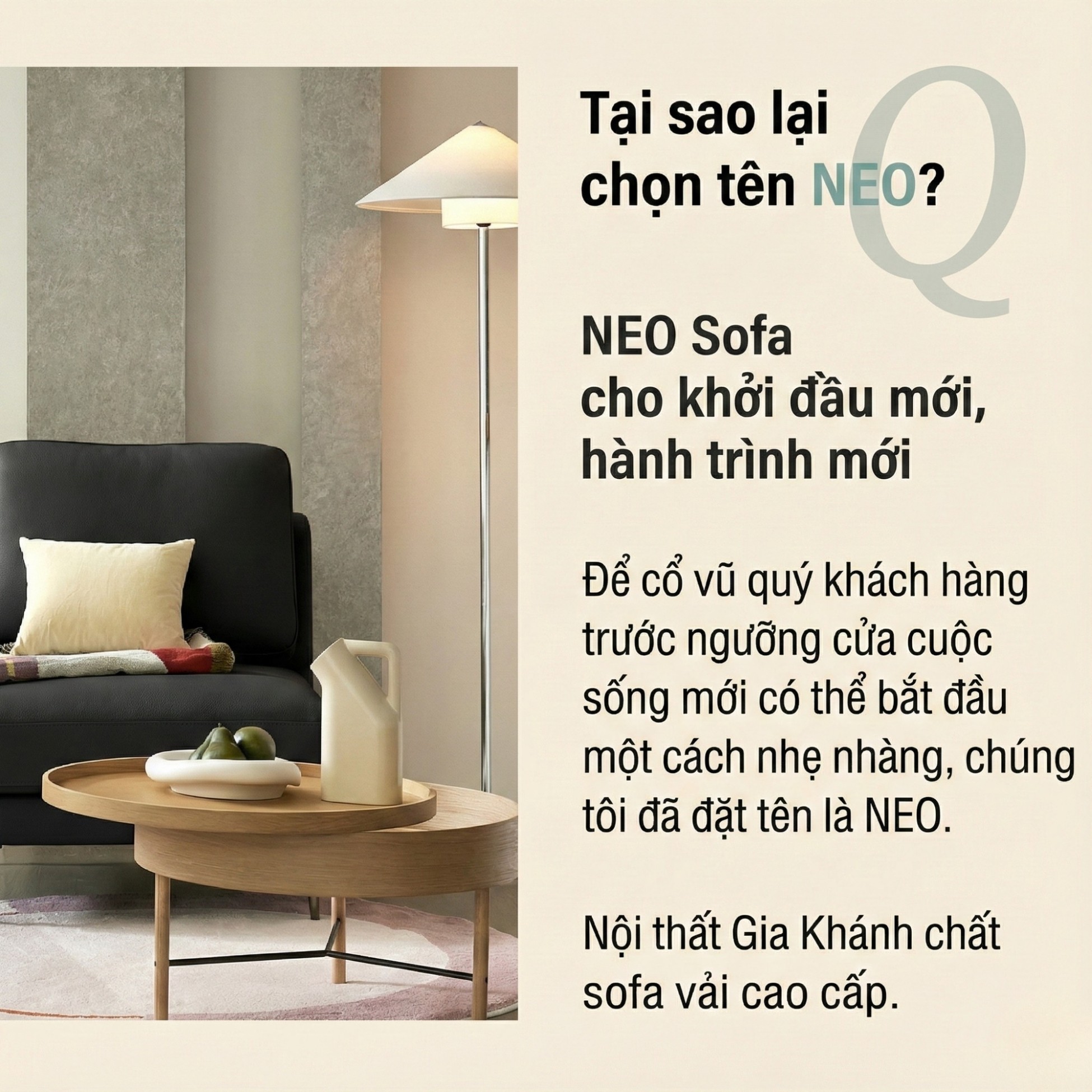 Sofa NEO - Sofa Đơn Bọc Da Kiểu Module Linh Hoạt Cho Phòng Khách Hiện Đại