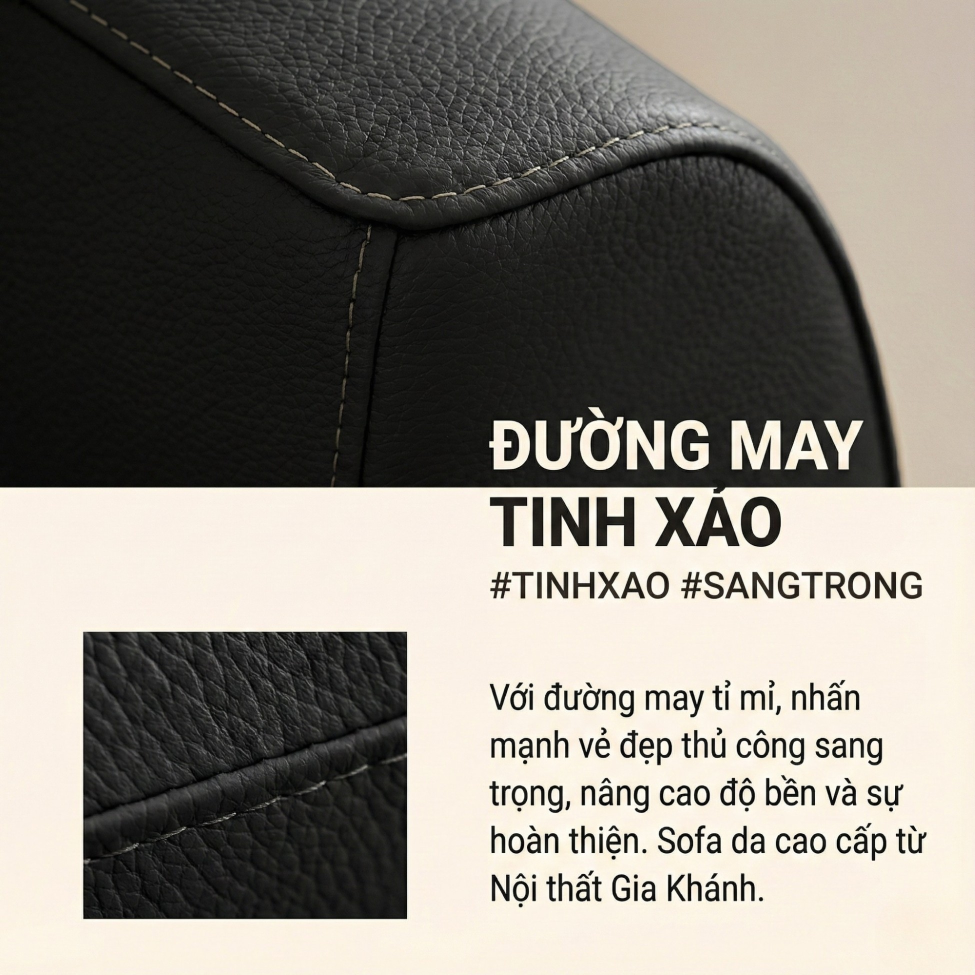 Sofa NEO - Sofa Đơn Bọc Da Kiểu Module Linh Hoạt Cho Phòng Khách Hiện Đại