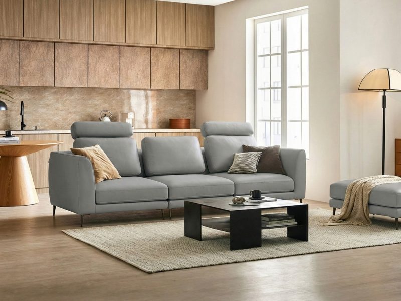 Sofa NEWFORM - Sofa Hiện Đại Với Da Cao Cấp Dạng Mô-đun Linh Hoạt