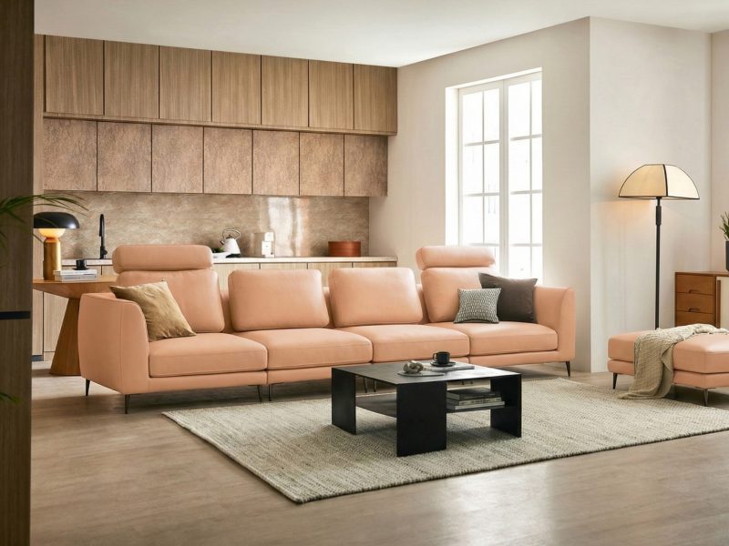 Sofa NOVA - Sofa Da Hiện Đại Thiết Kế Module Linh Hoạt Tùy Biến Theo Ý Bạn