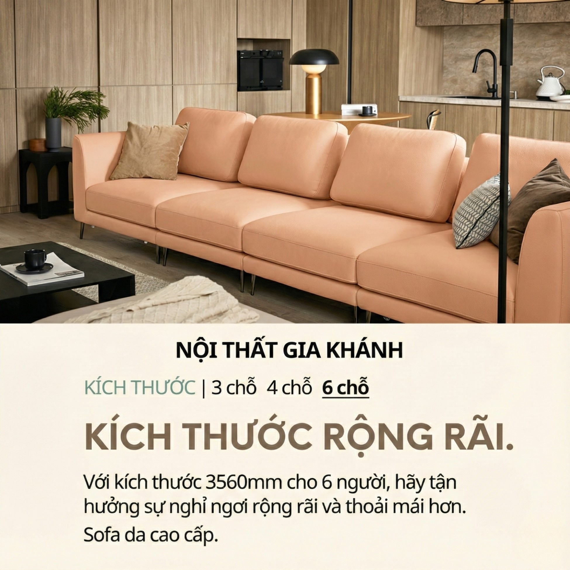 Sofa NOVA - Sofa Da Hiện Đại Thiết Kế Module Linh Hoạt Tùy Biến Theo Ý Bạn