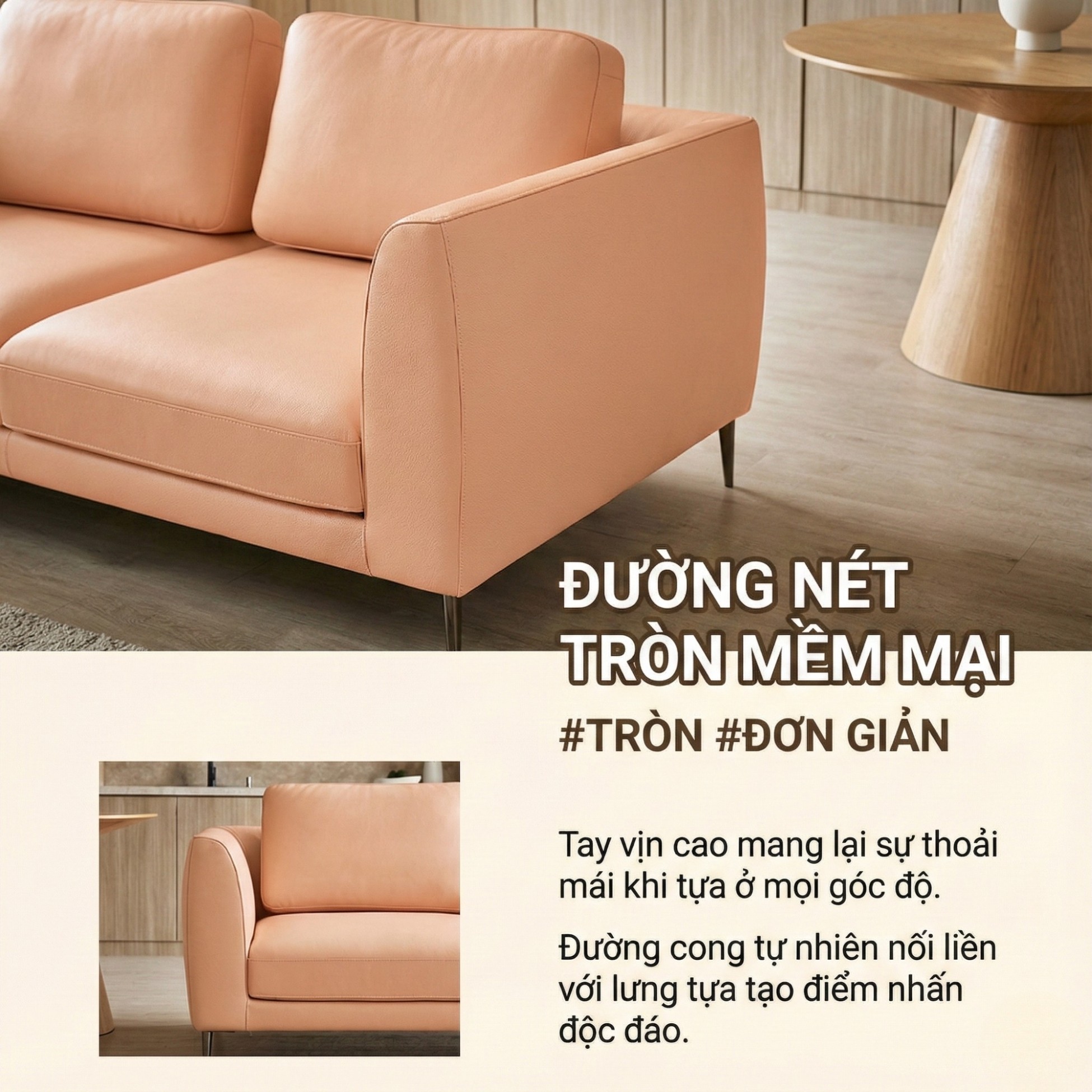 Sofa NOVA - Sofa Da Hiện Đại Thiết Kế Module Linh Hoạt Tùy Biến Theo Ý Bạn
