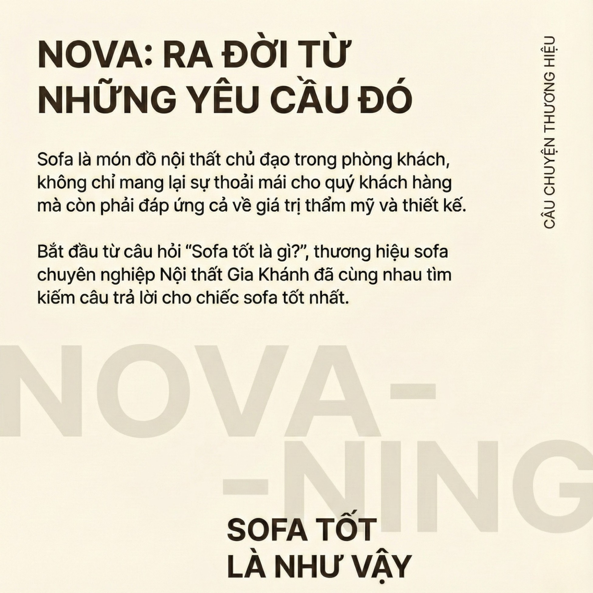 Sofa NOVA - Sofa Da Hiện Đại Thiết Kế Module Linh Hoạt Tùy Biến Theo Ý Bạn