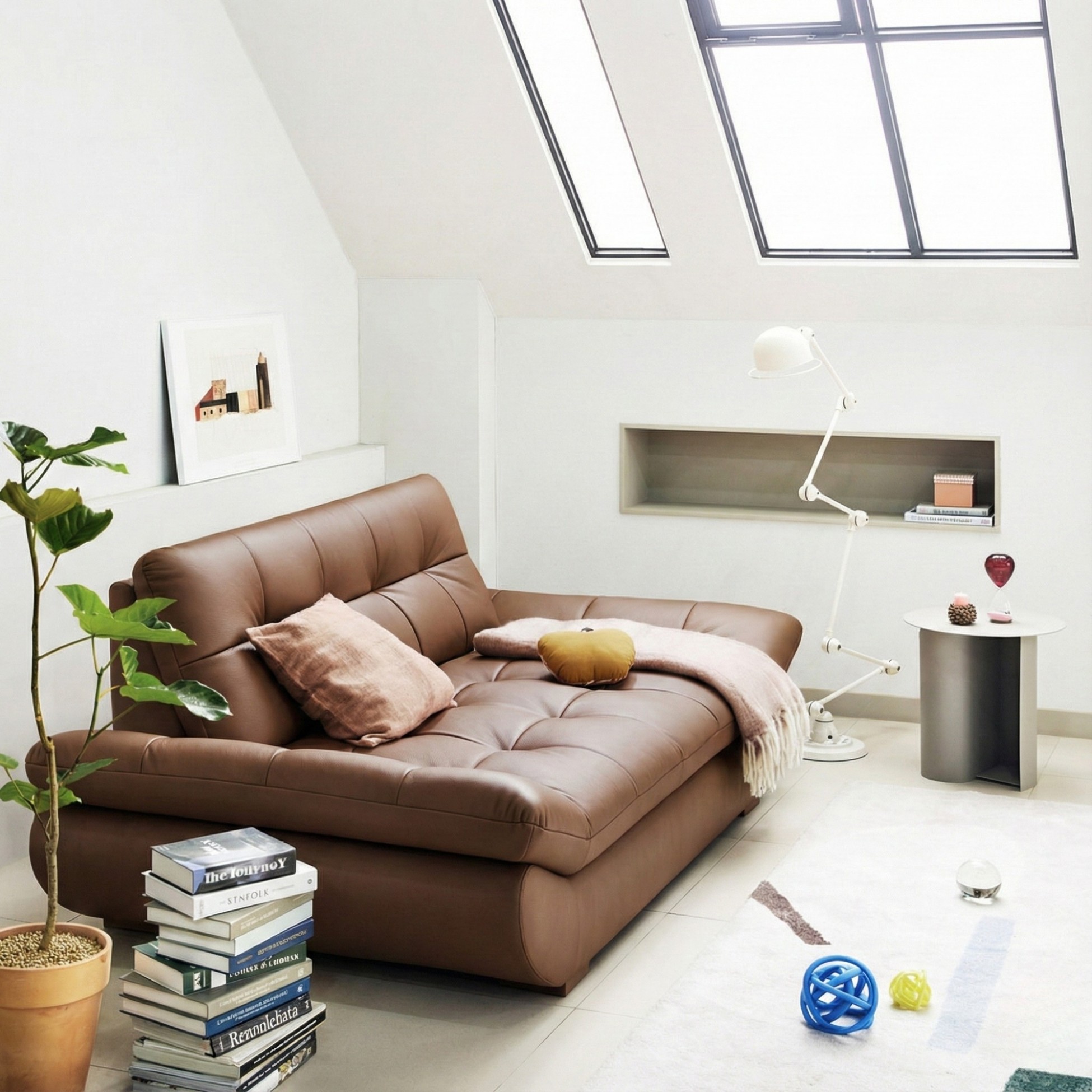 Sofa PUFFY - Sofa Băng Dáng Thuyền Cho Phòng Khách Hiện Đại