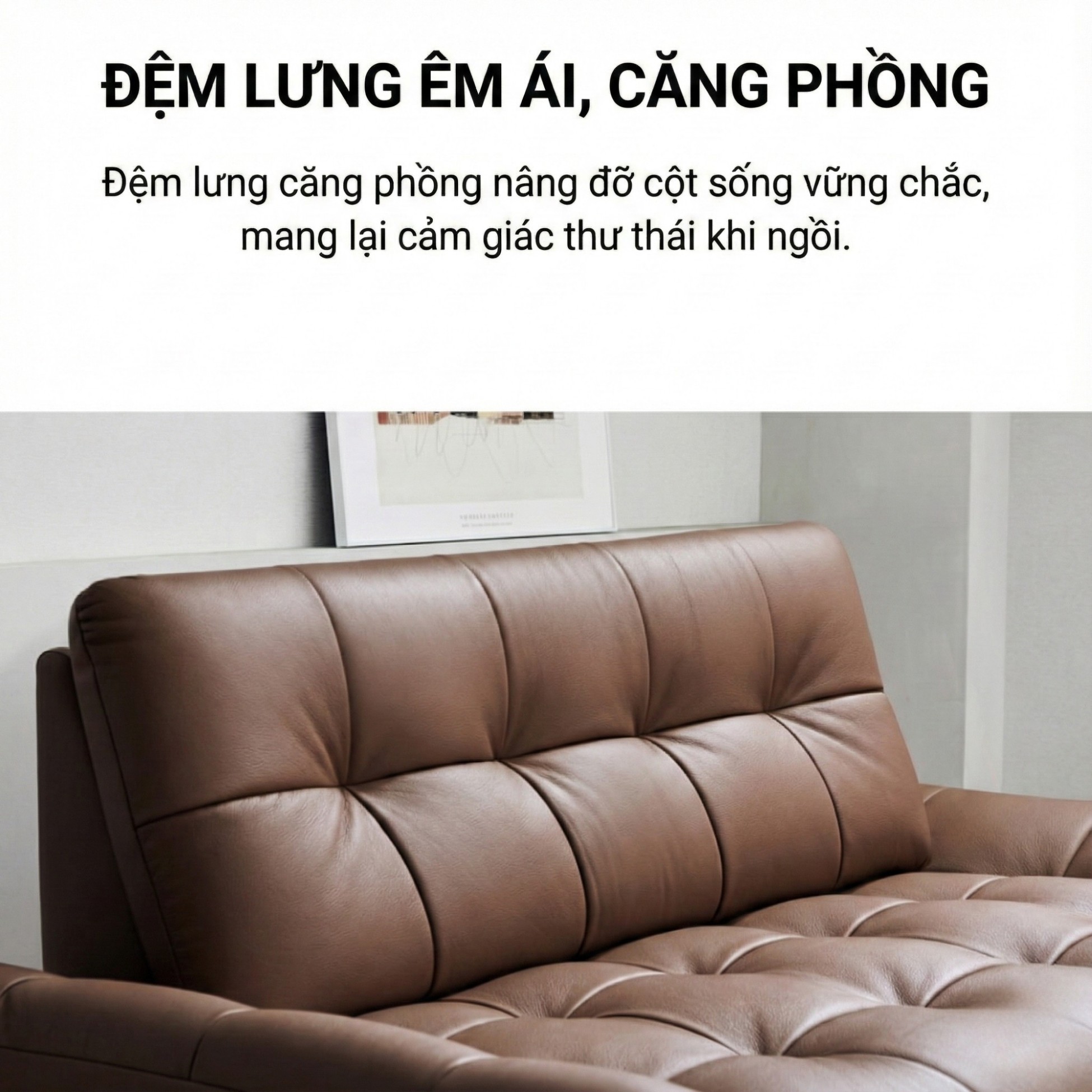 Sofa PUFFY - Sofa Băng Dáng Thuyền Cho Phòng Khách Hiện Đại
