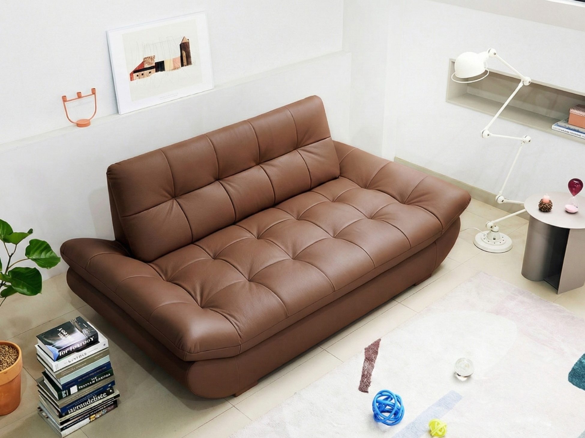 Sofa PUFFY - Sofa Băng Dáng Thuyền Cho Phòng Khách Hiện Đại (Hàng Order) - Ảnh 3