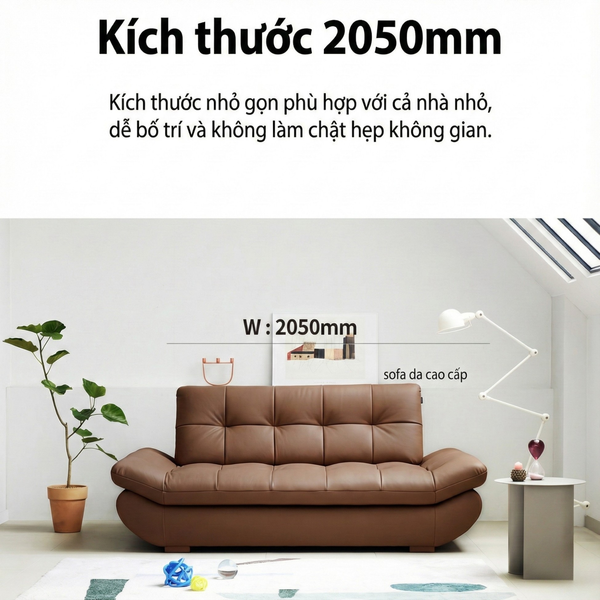 Sofa PUFFY - Sofa Băng Dáng Thuyền Cho Phòng Khách Hiện Đại