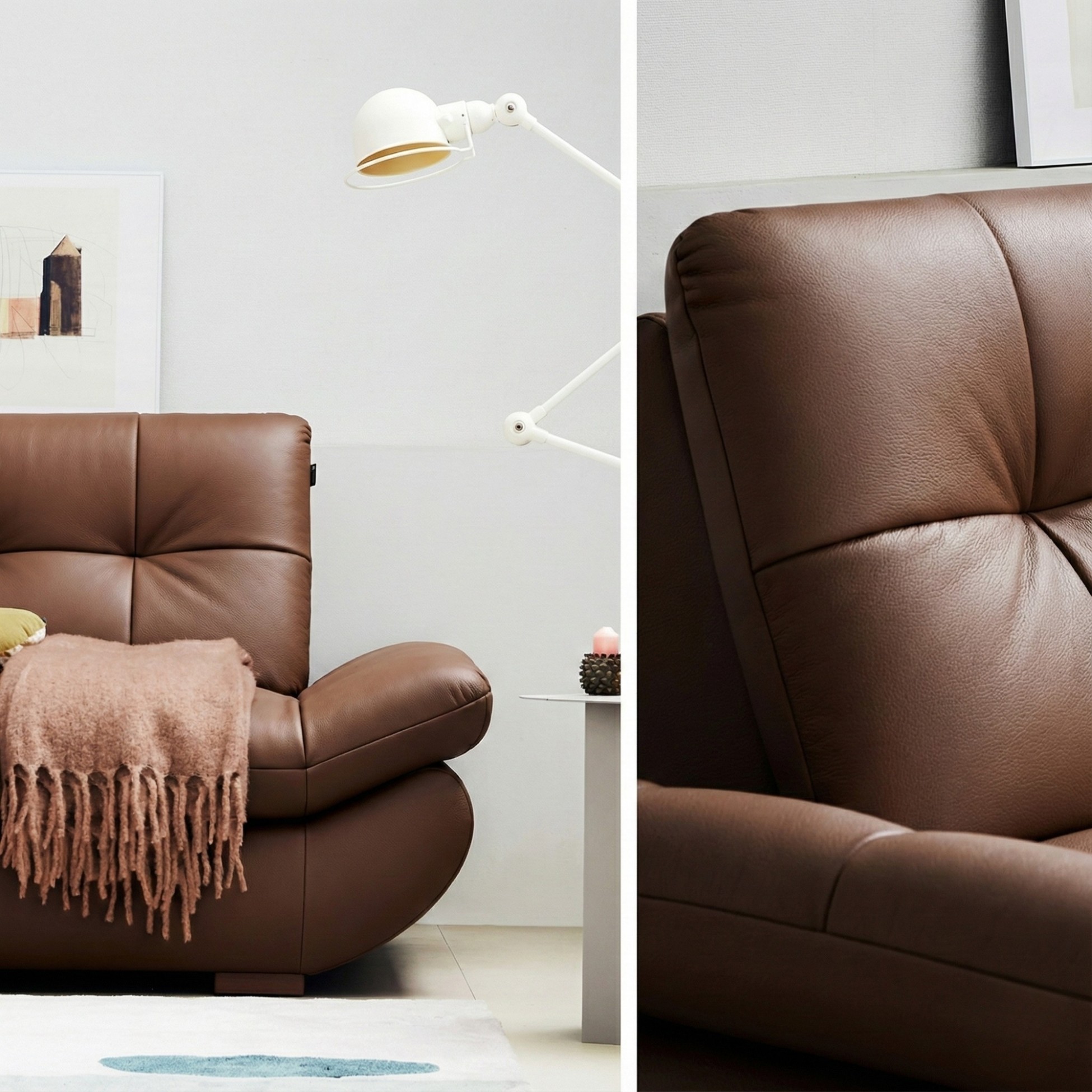 Sofa PUFFY - Sofa Băng Dáng Thuyền Cho Phòng Khách Hiện Đại