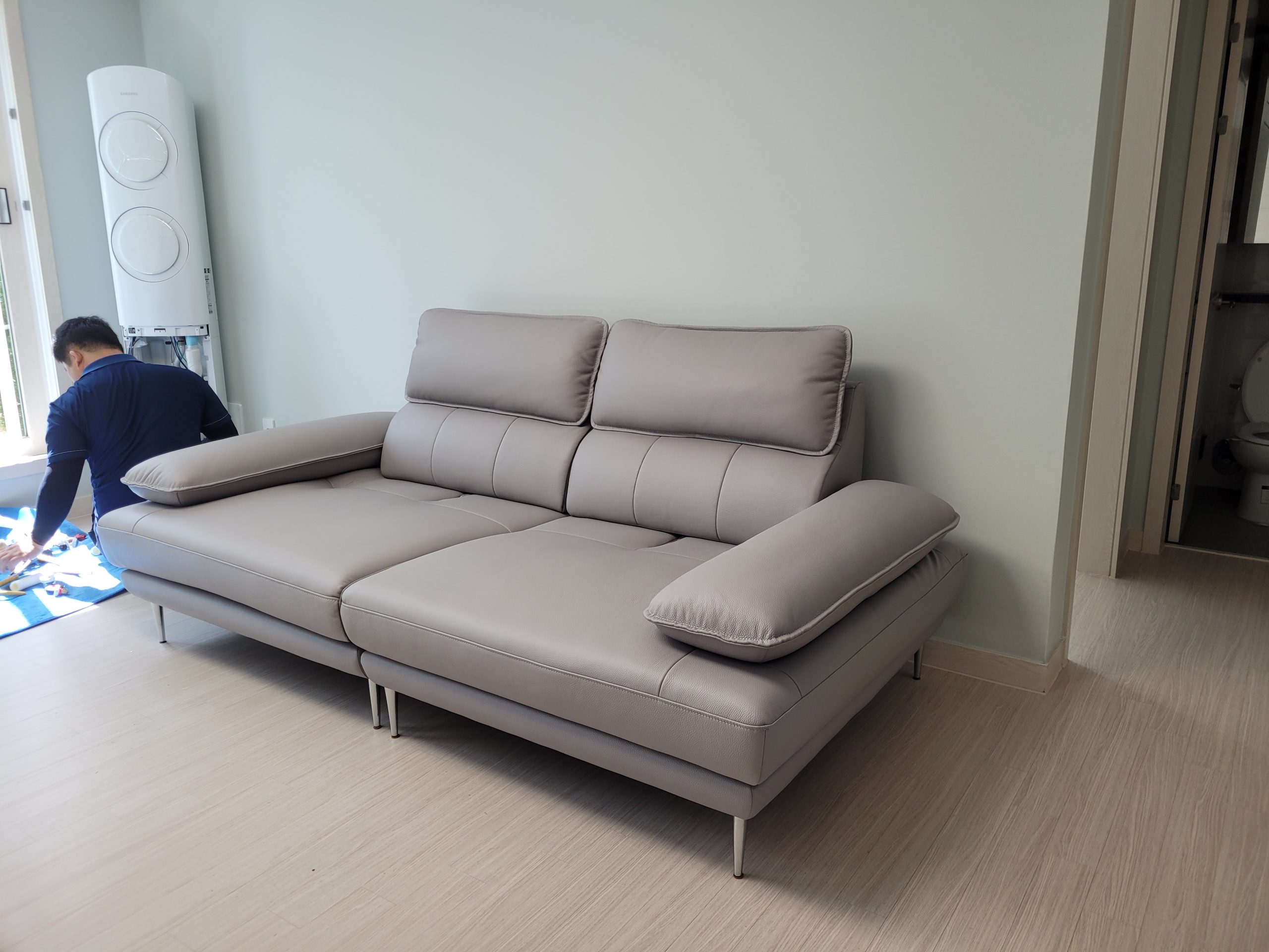 Sofa PURE INSPIRE – Sofa Băng Bọc Da Cao Cấp Thư Giãn Hoàn Hảo 
