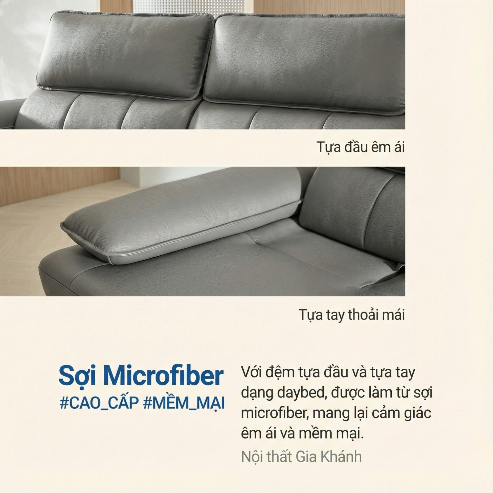 Sofa PURE INSPIRE – Sofa Băng Bọc Da Cao Cấp Thư Giãn Hoàn Hảo