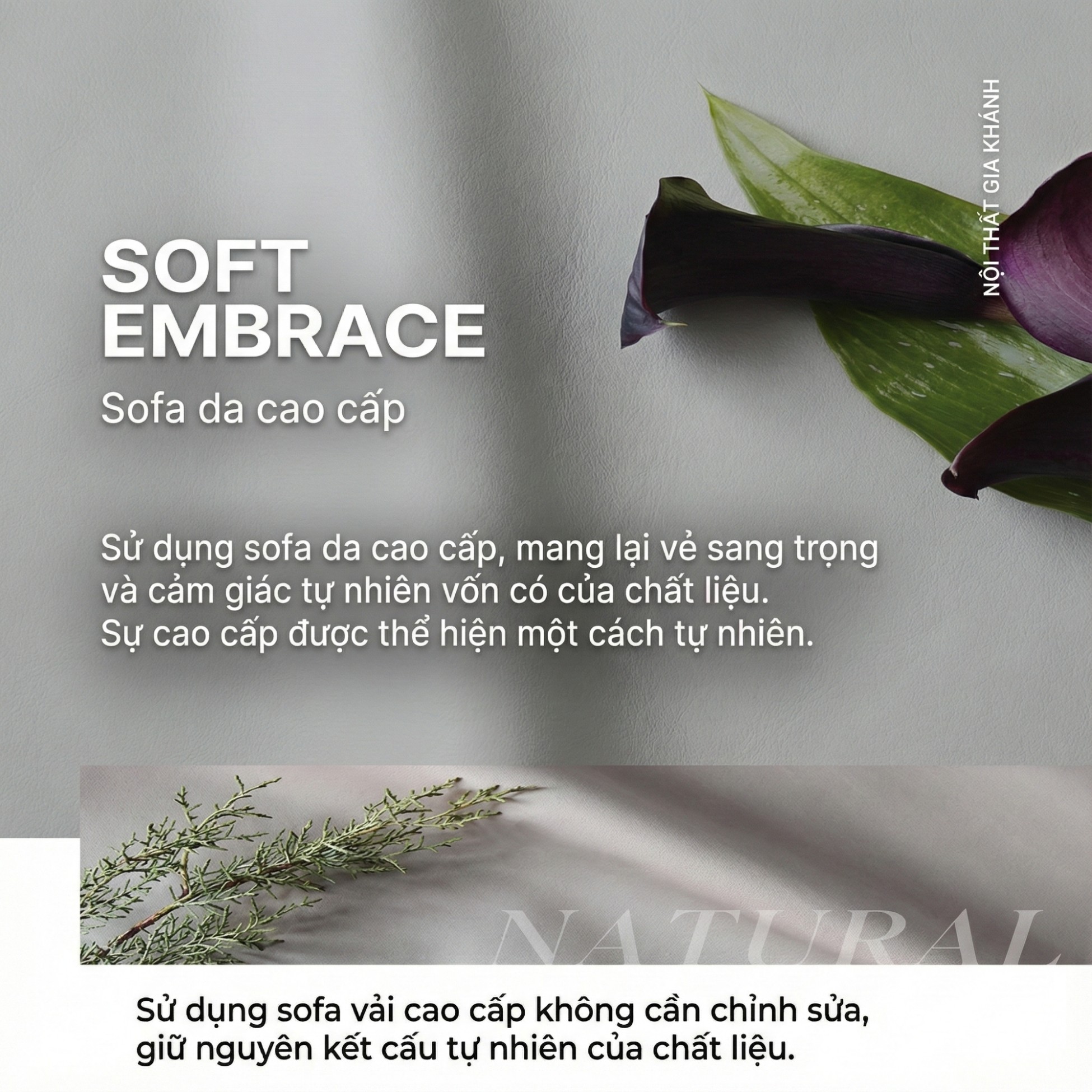 Sofa SOFT EMBRACE – Sofa Hiện Đại Cao Cấp Modular Linh Hoạt Lạ Mắt 