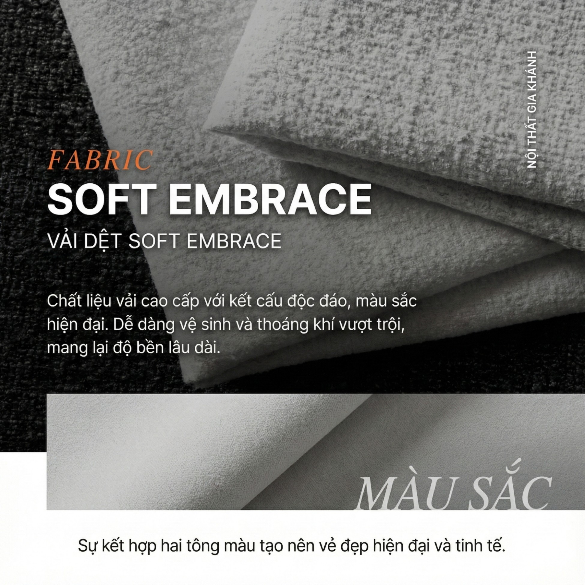 Sofa SOFT EMBRACE – Sofa Hiện Đại Cao Cấp Modular Linh Hoạt Lạ Mắt 