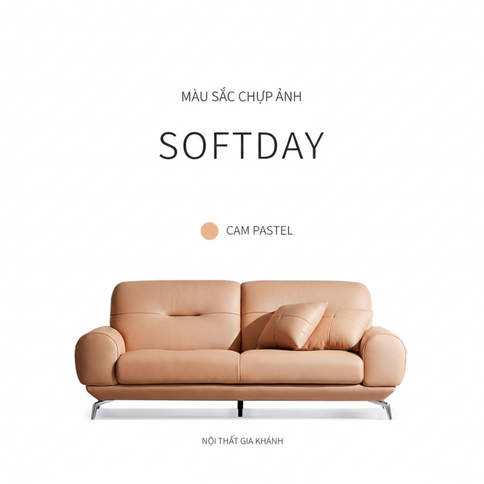 Sofa SOFTDAY – Sofa Da Cao Cấp Hiện Đại Và Trẻ Trung Cho Gia Đình 