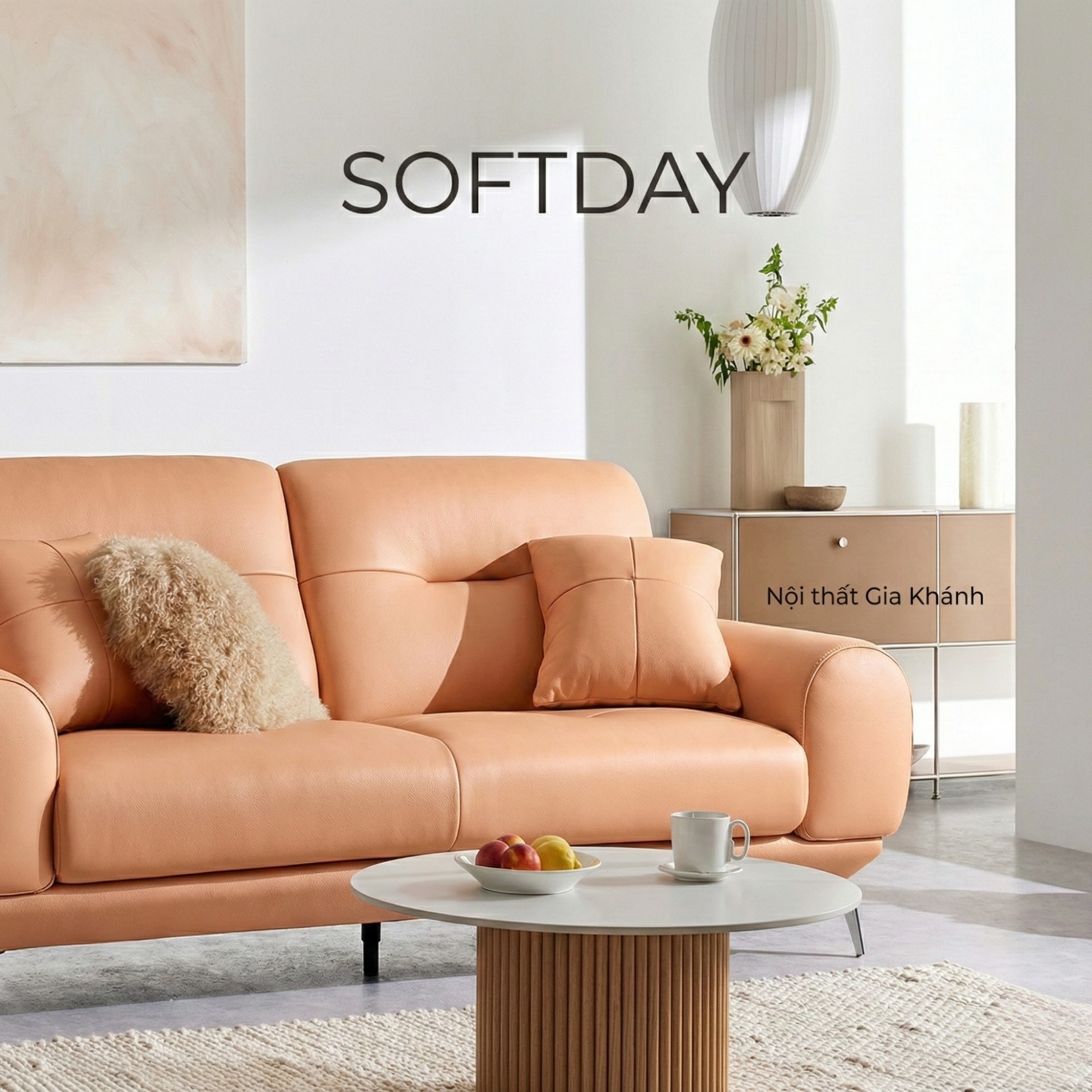 Sofa SOFTDAY – Sofa Da Cao Cấp Hiện Đại Và Trẻ Trung Cho Gia Đình 