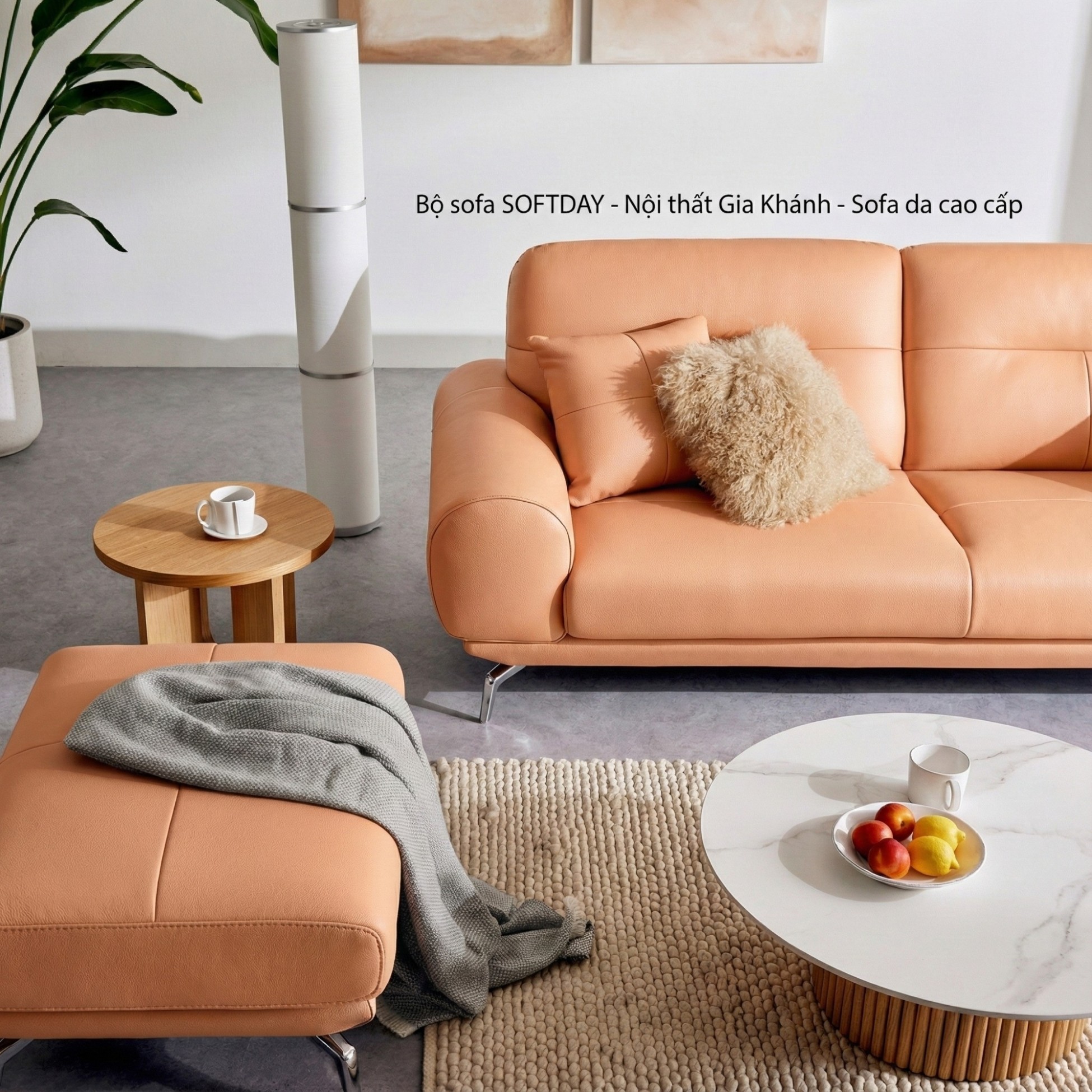 Sofa SOFTDAY – Sofa Da Cao Cấp Hiện Đại Và Trẻ Trung Cho Gia Đình 