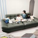 Sofa SOFTY - Sofa Gia Đình Hiện Đại Trẻ Trung Dáng Thuyền