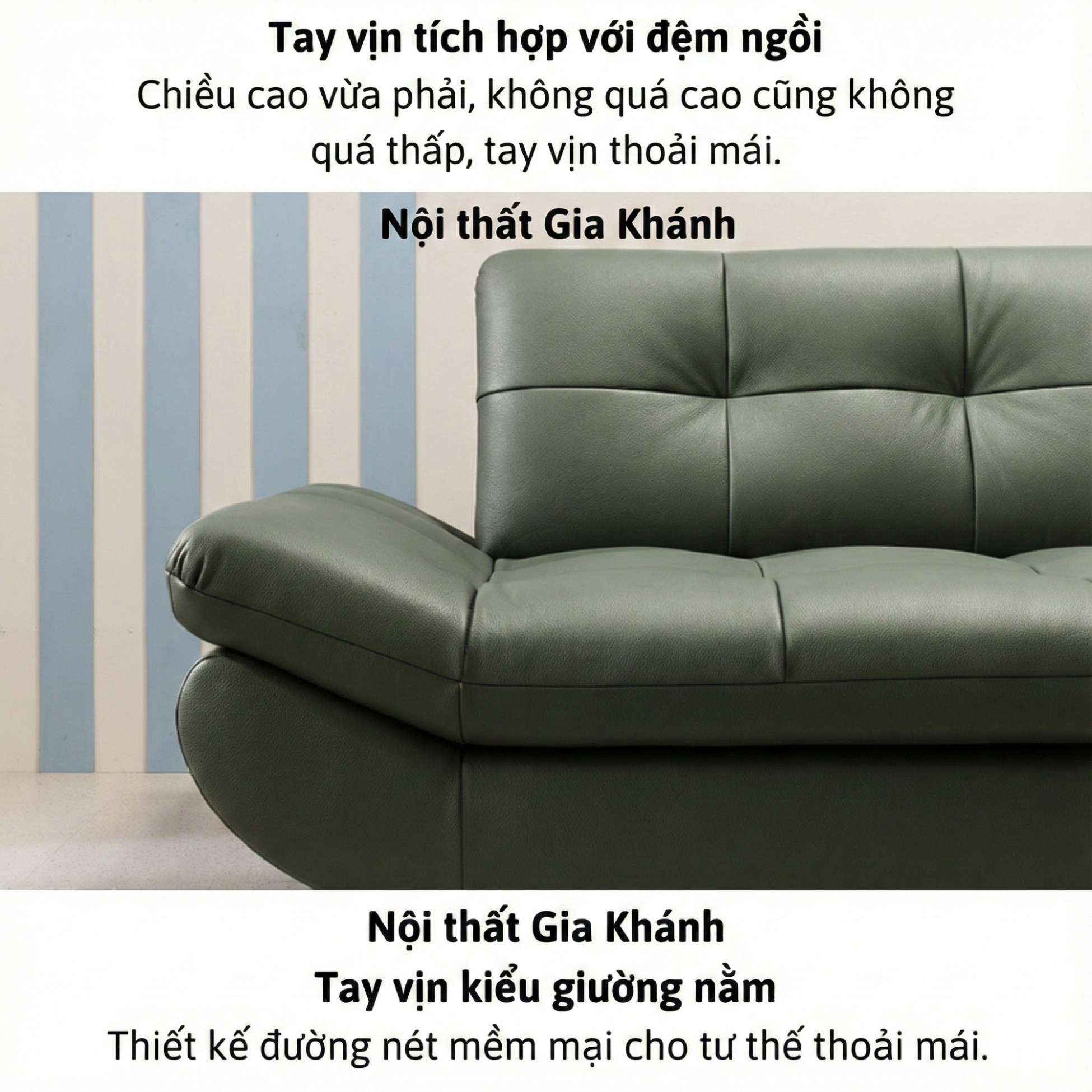 Sofa SOFTY - Sofa Gia Đình Hiện Đại Trẻ Trung Dáng Thuyền
