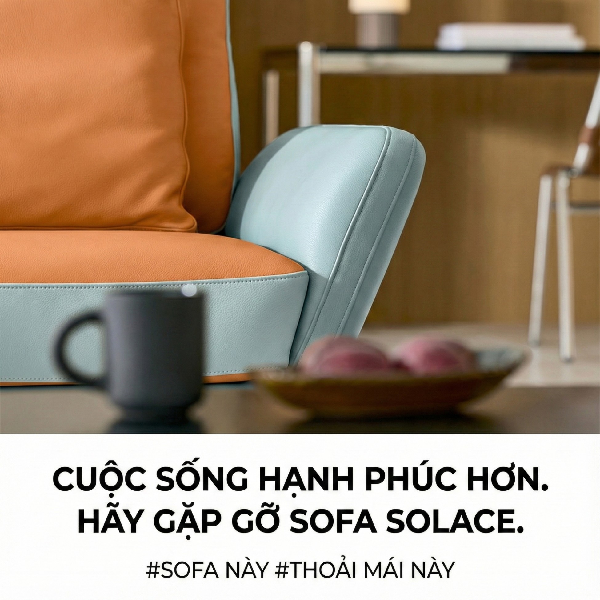 Sofa SOLACE - Sofa Đơn Thư Giãn Cho Căn Phòng Trẻ Trung